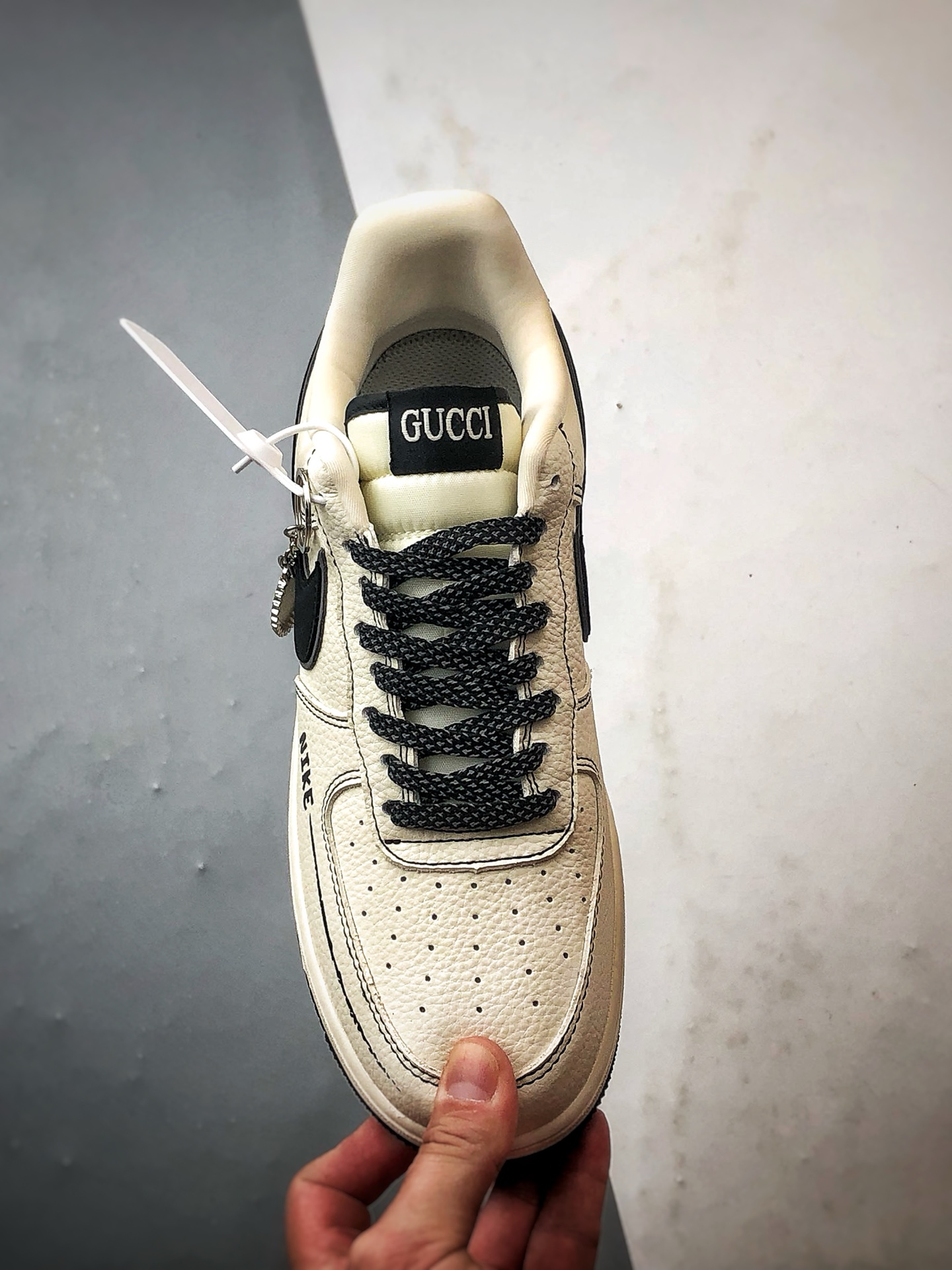 Guccix Air Force 1 Low 米白黑 KJ1688-020 Guccix Air Force 1 Low 米白黑 KJ1688-020