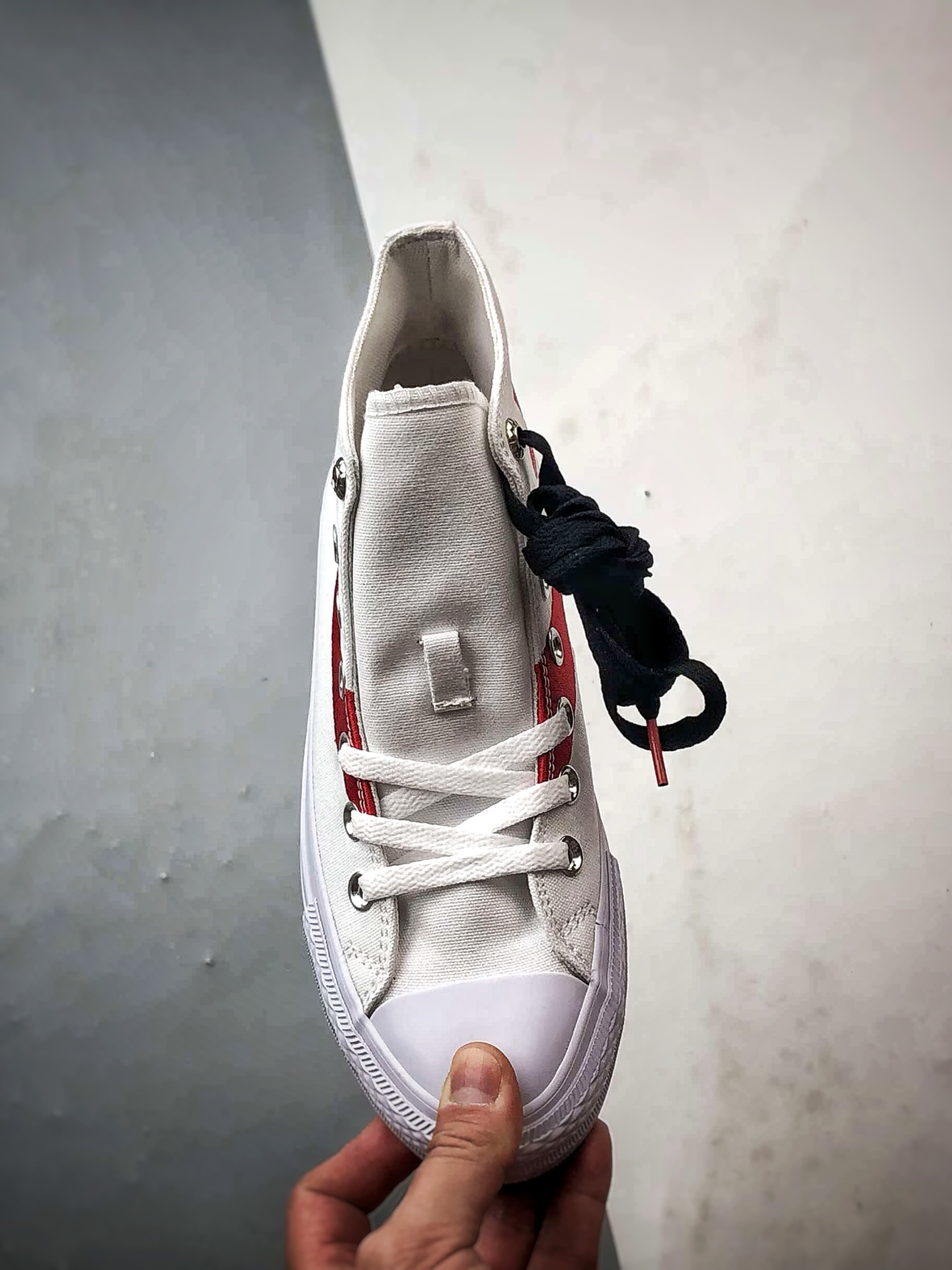 Converse x Coca-Cola 白色 匡威可口可乐全新联名高帮帆布鞋 A18434C
