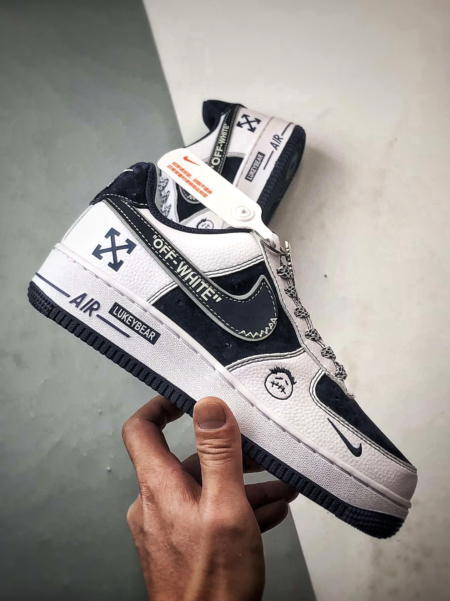 OW x Air Force 1 Low 白深蓝 HV5999-002 OW x Air Force 1 Low 白深蓝 HV5999-002