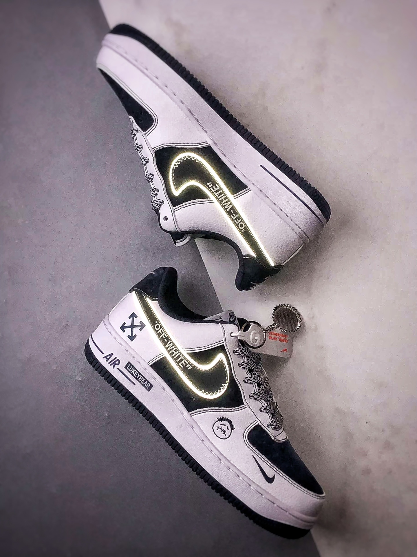 OW x Air Force 1 Low 白深蓝 HV5999-002 OW x Air Force 1 Low 白深蓝 HV5999-002