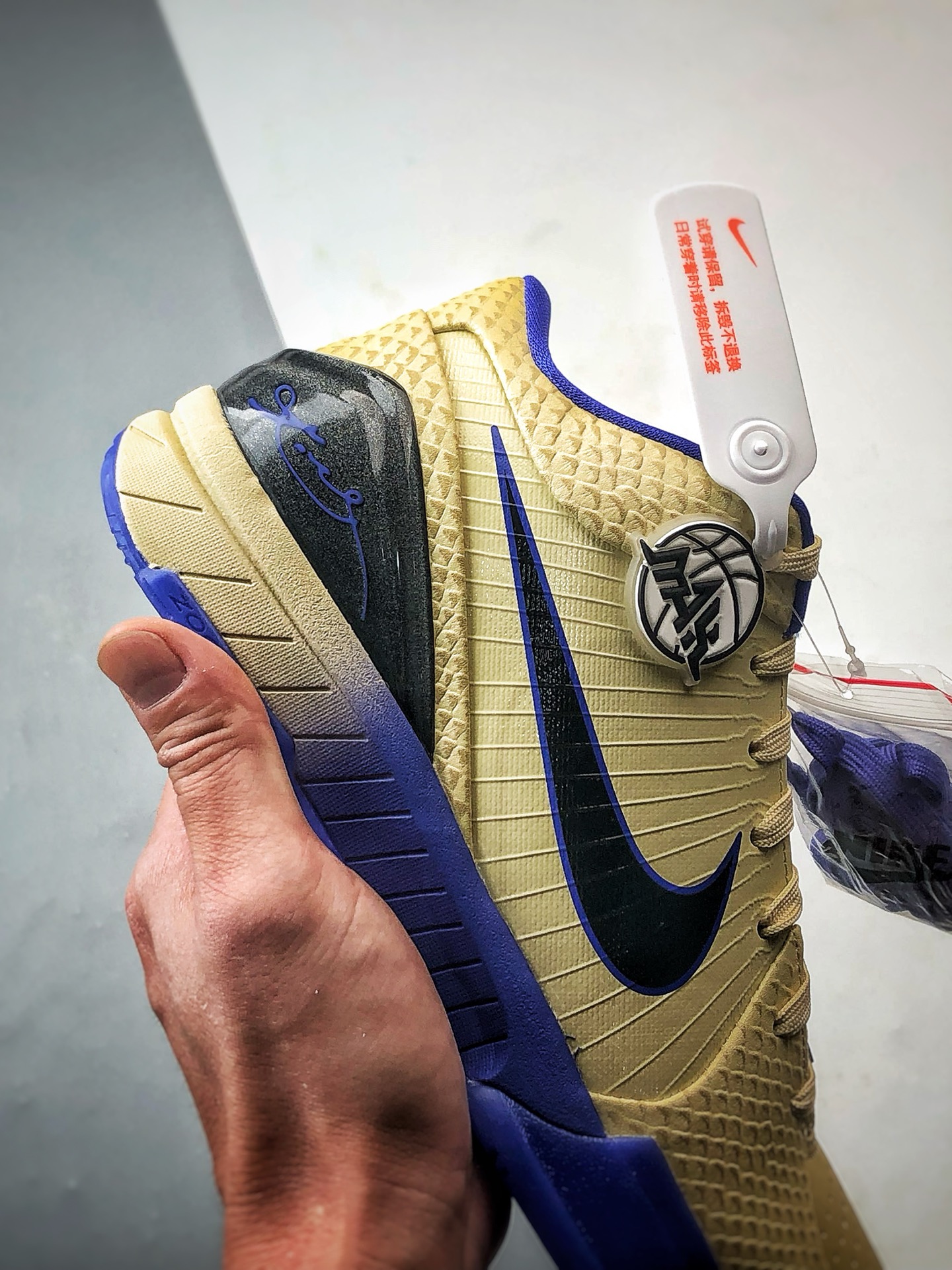 NK Zoom Kobe 4 protro 灭世纯原科比4代 巴萨联名金黑紫 IM2532-701