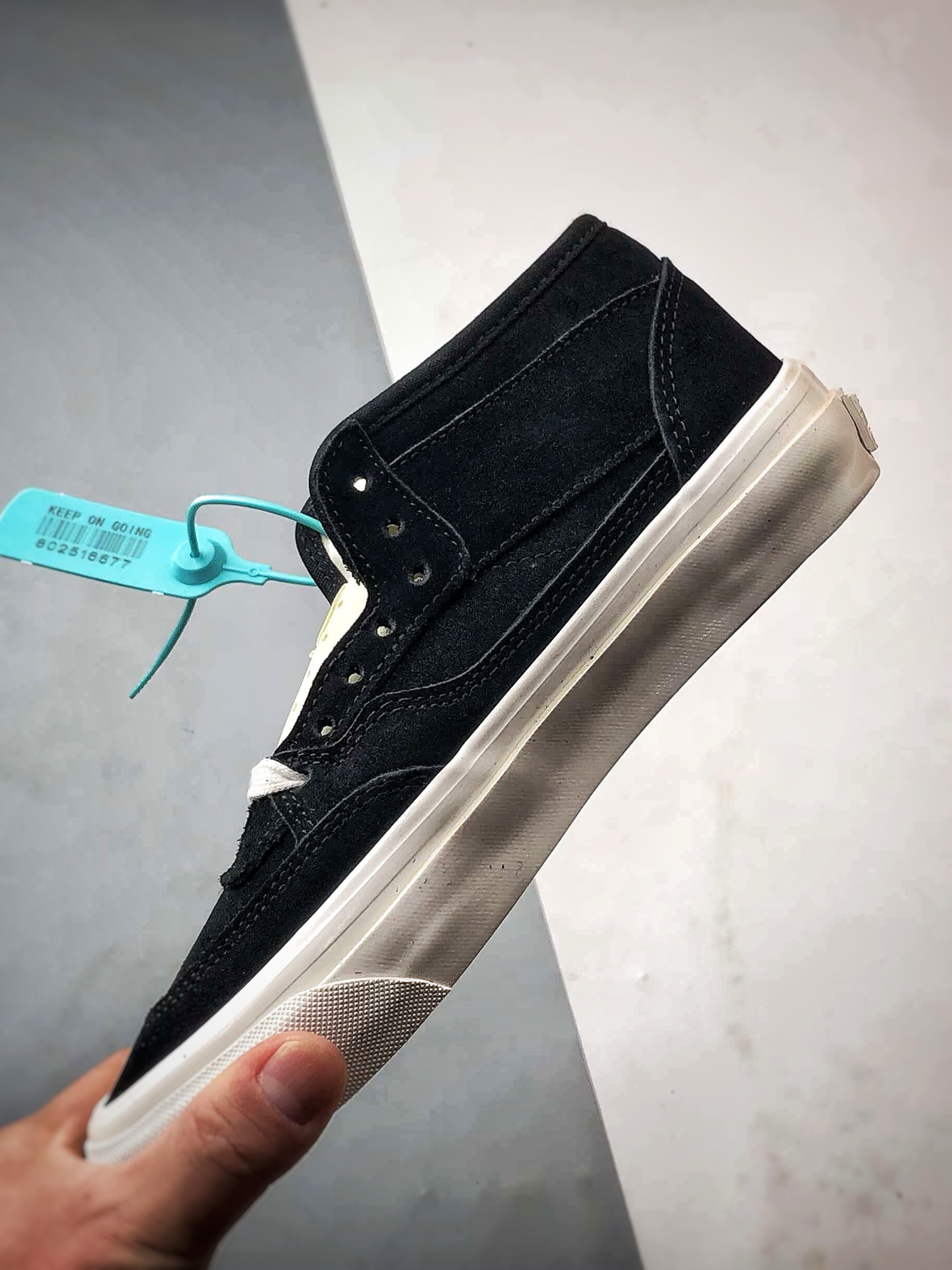JJJJound x Vans Skate Half Cab 黑色 联名款美式复古休闲中帮滑板鞋 VN000S86BLA JJJJound x Vans Skate Half Cab 黑色 联名款美式复古休闲中帮滑板鞋 VN000S86BLA