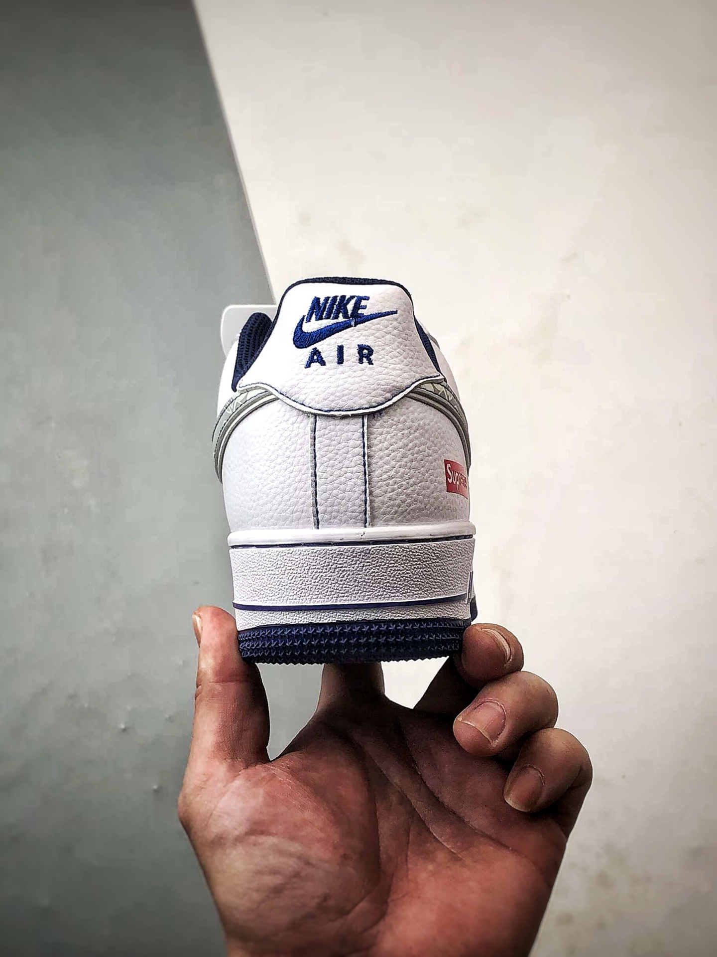 Sup x Air Force 1 Low 白蓝灰钩 XZ6188-187 Sup x Air Force 1 Low 白蓝灰钩 XZ6188-187