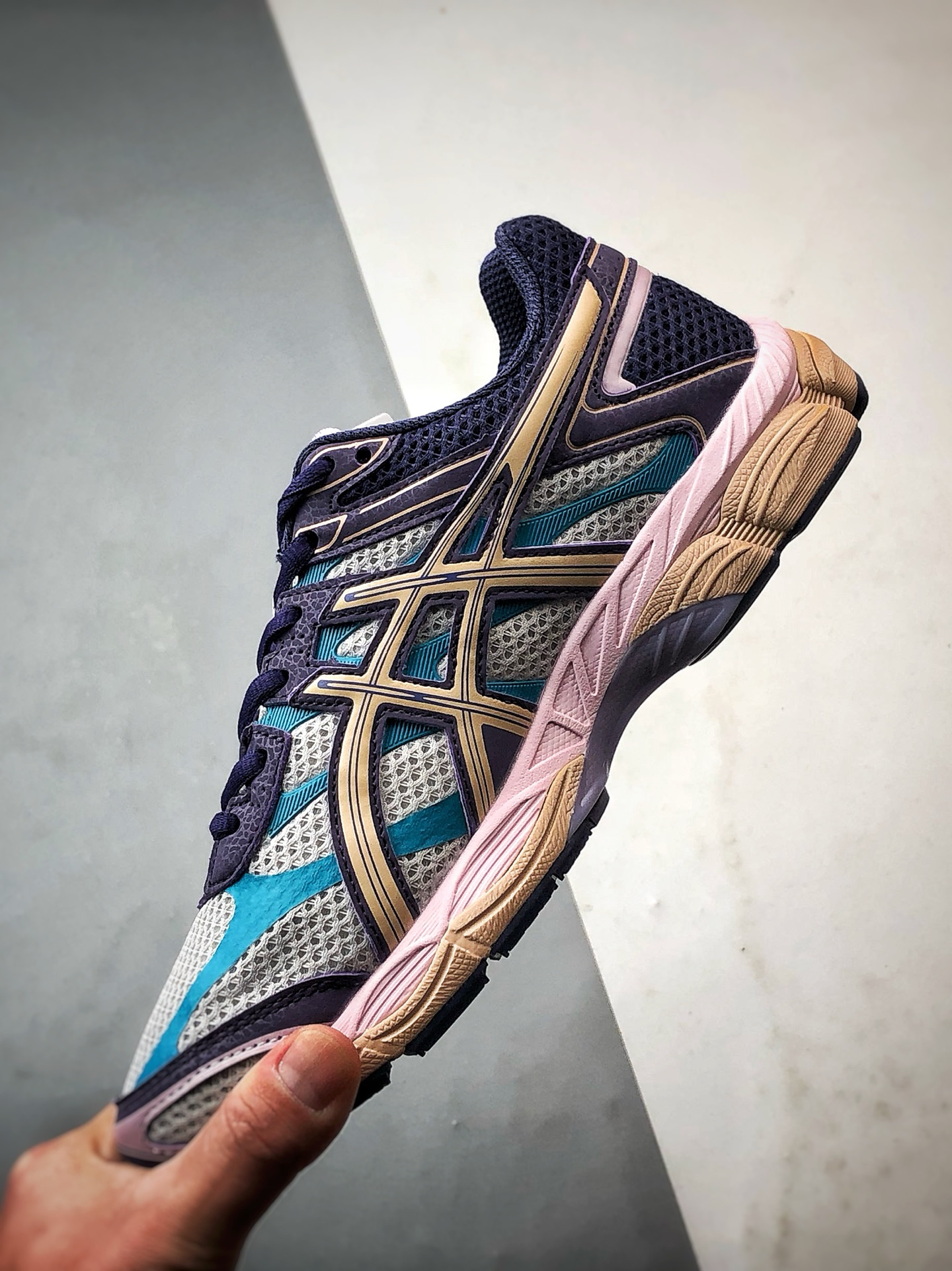 Asics Gel-Cumulus 16 灰紫 亚瑟士复古时尚缓震运动跑步鞋 1203A763-020