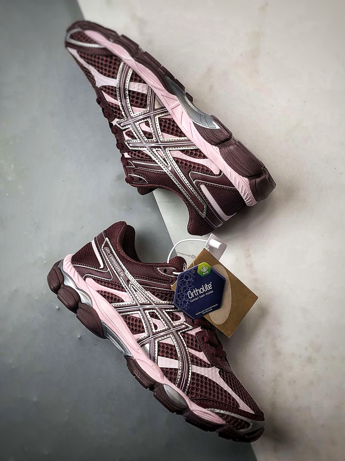 Asics Gel-Cumulus 16 落日红 亚瑟士复古时尚缓震运动跑步鞋 1203A733-600