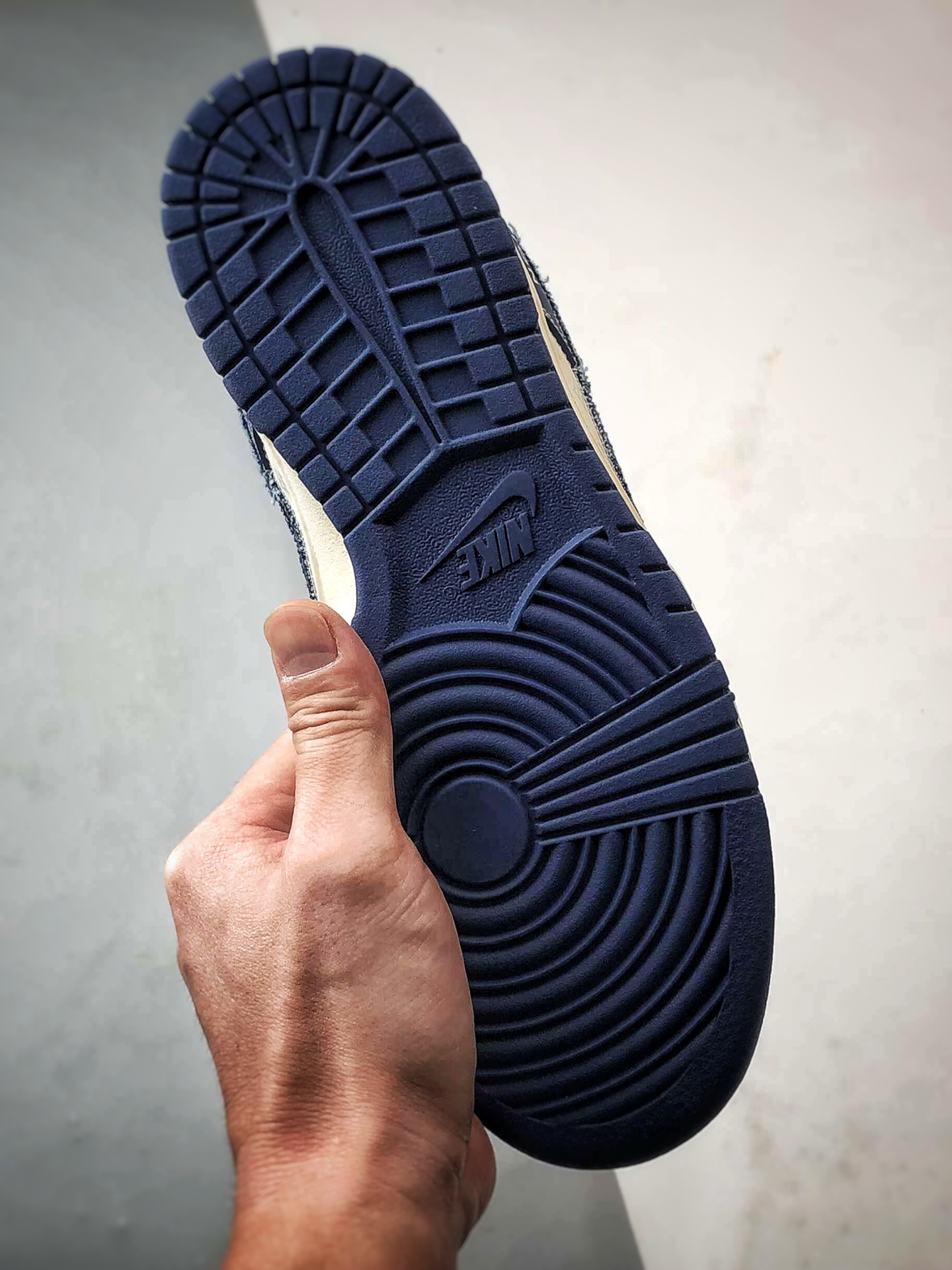 NK Dunk Low Retro ”DIY高端定制” LV印花米白蓝牛仔钩 低帮休闲运动板鞋 XS6089-631