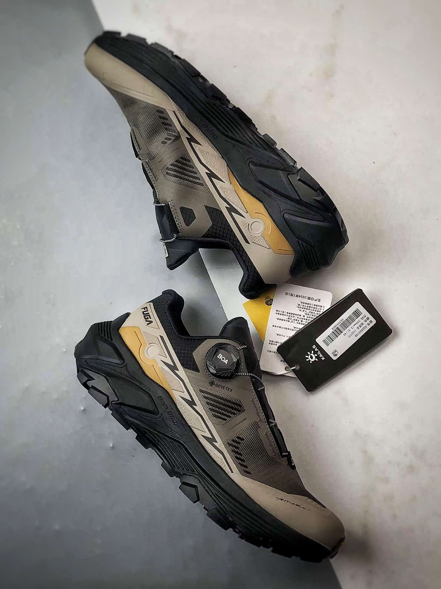 KAILFUGA EGTX BOA 相思灰 凯乐石 大坡王徒步越野机能跑鞋