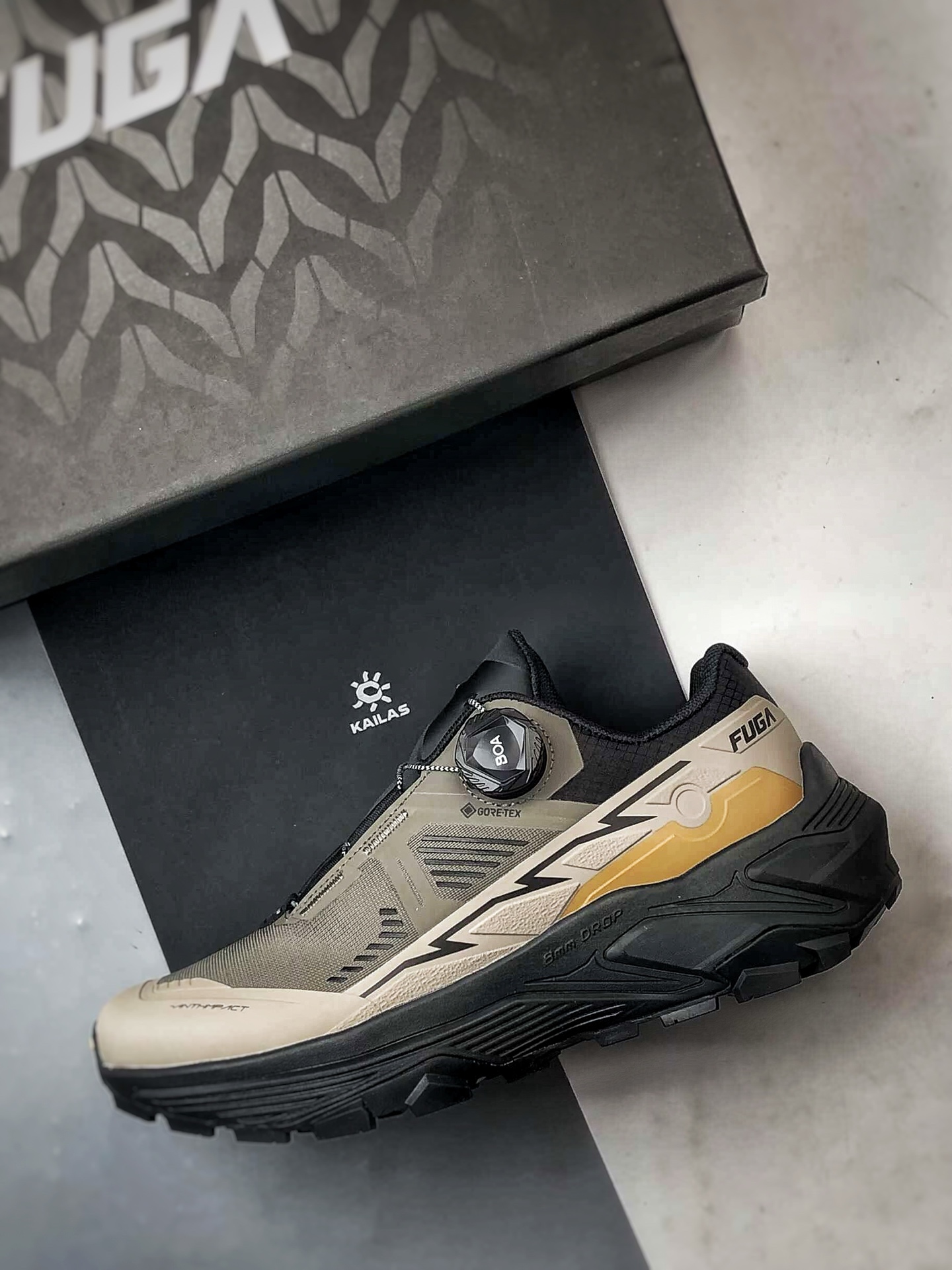 KAILFUGA EGTX BOA 相思灰 凯乐石 大坡王徒步越野机能跑鞋