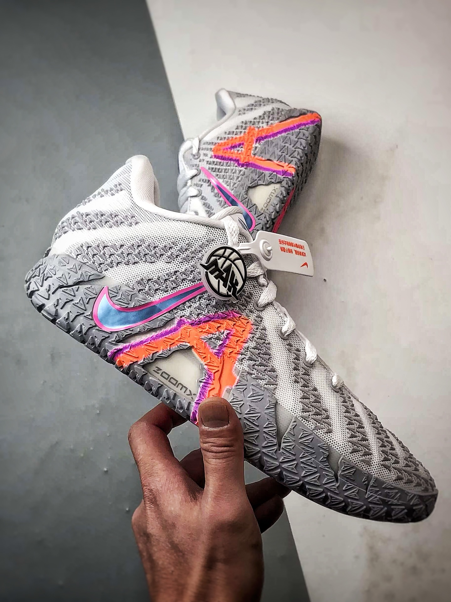 NK Ja 3 莫兰特3代 灰白 灭世纯原 颠覆革新 全码出货 HQ2794-100