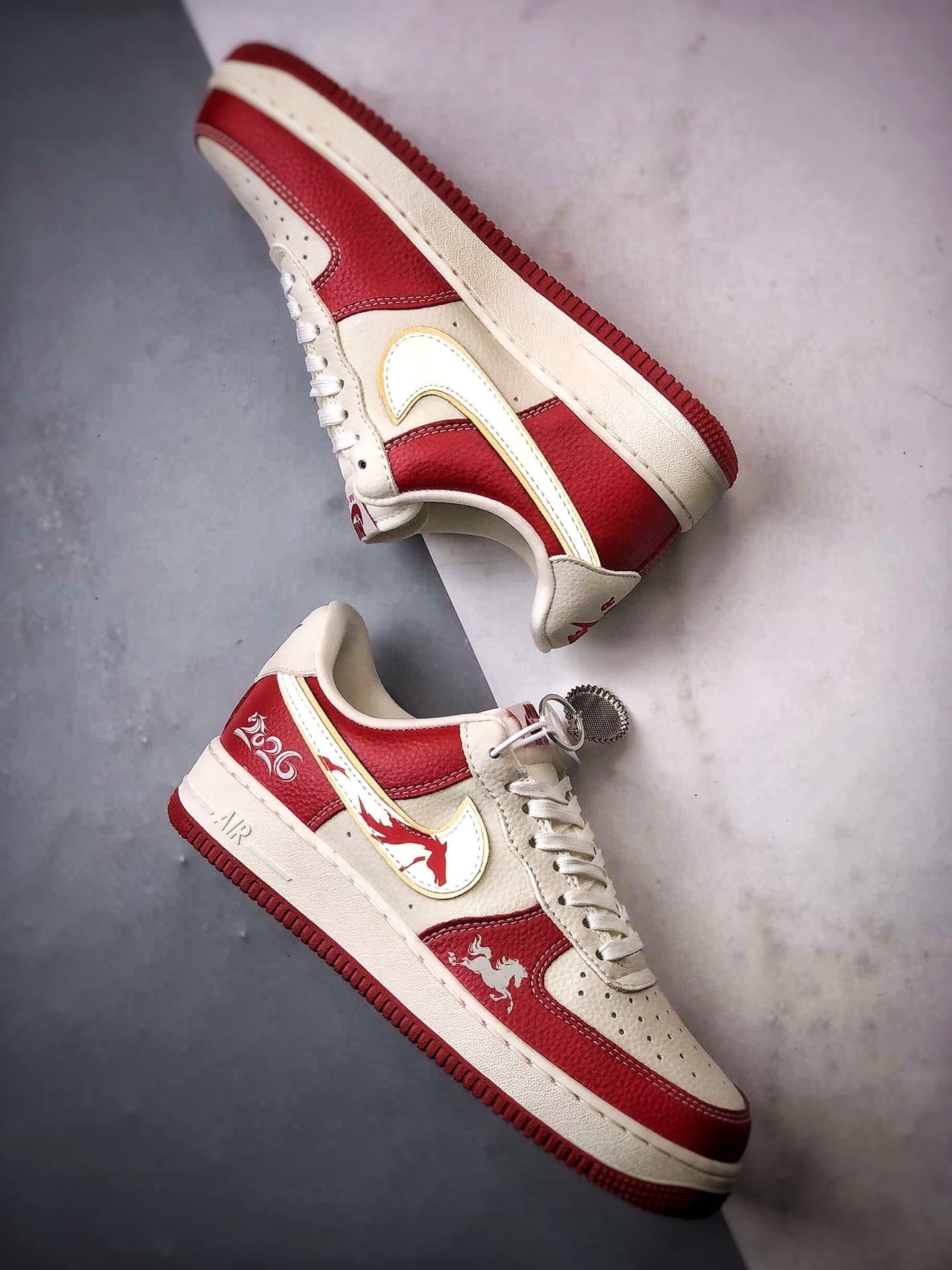 280 Air Force 1 '07 Low 马年米白红 XL1979-134