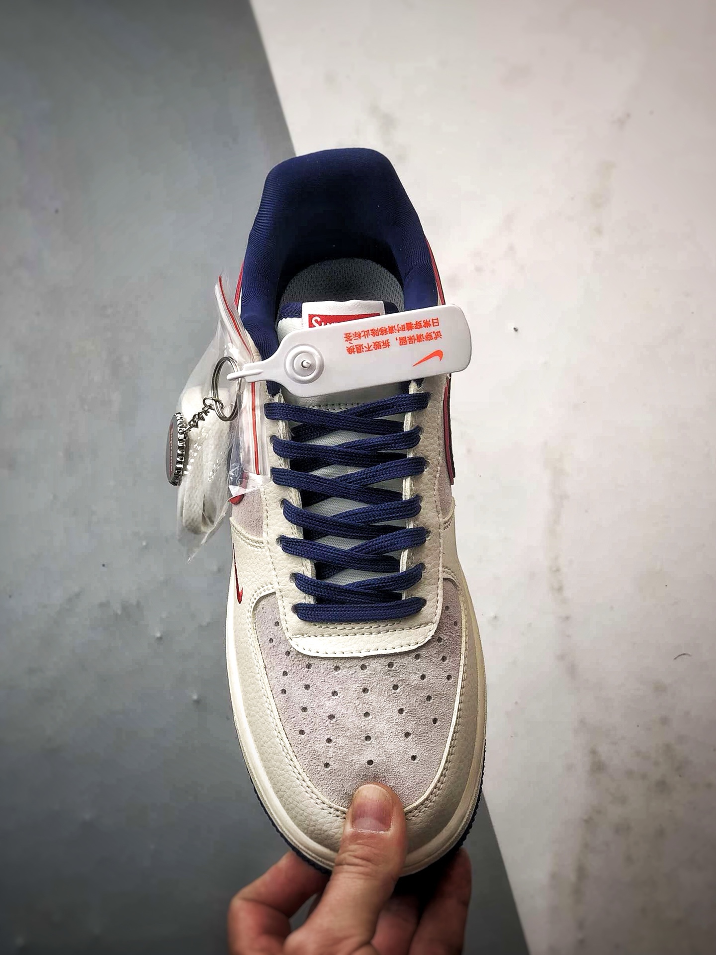 Sup x Air Force 1 Low 米蓝红 DD1982-328