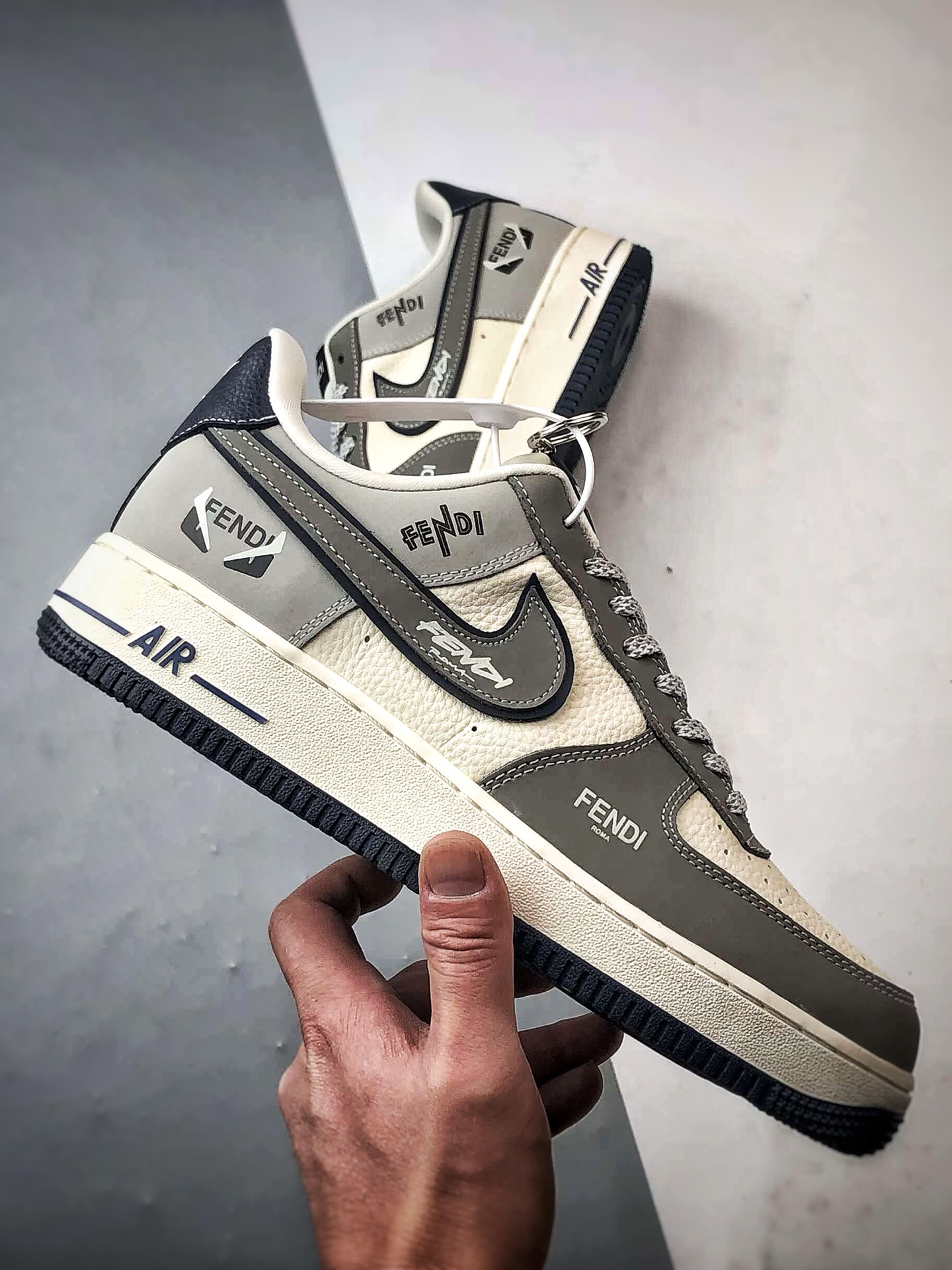 Fendi x Air Force 1 Low 米灰蓝 DF0188-110