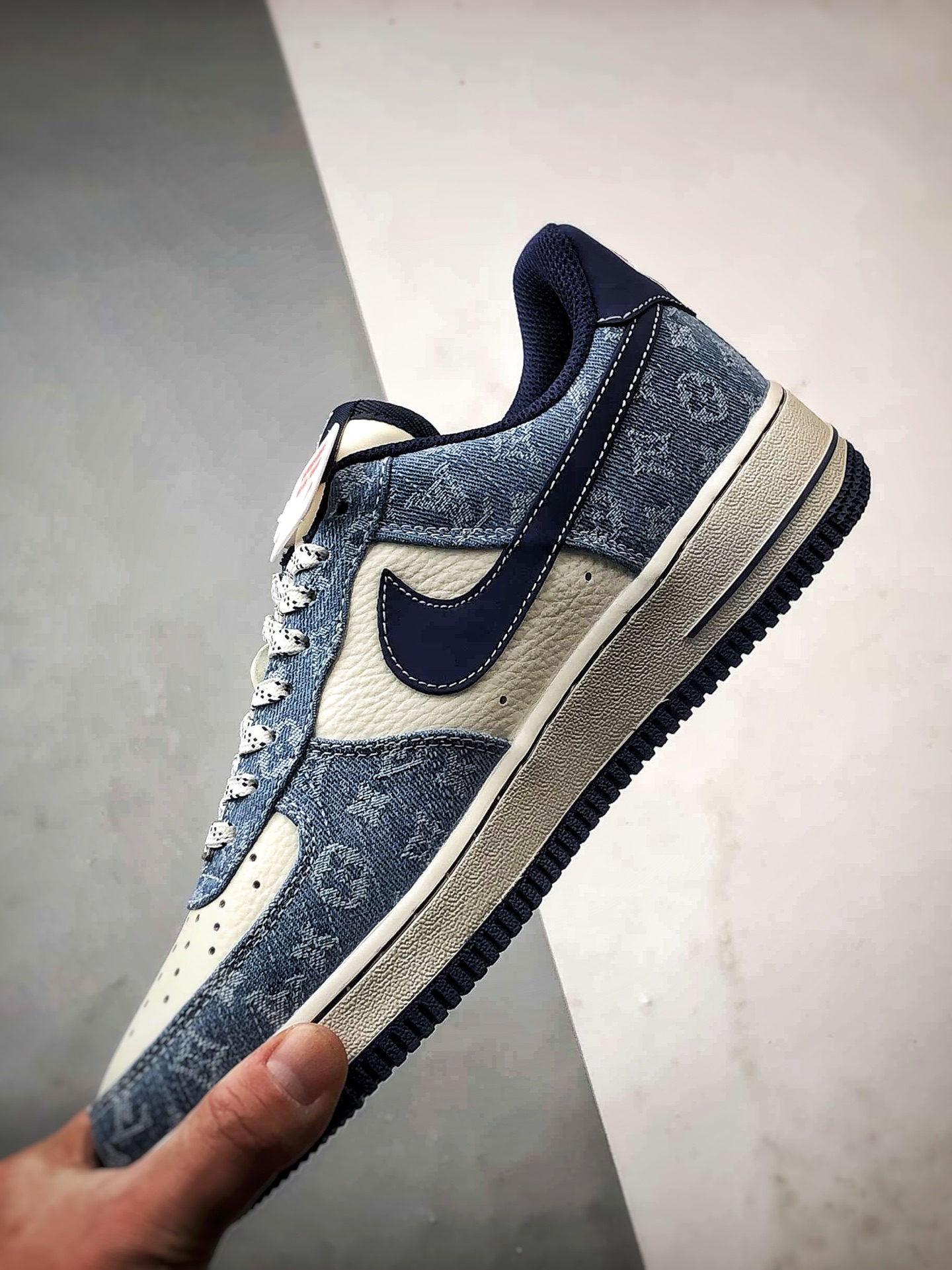 LV x Air Force 1 Low 白蓝牛仔 NH0601-578