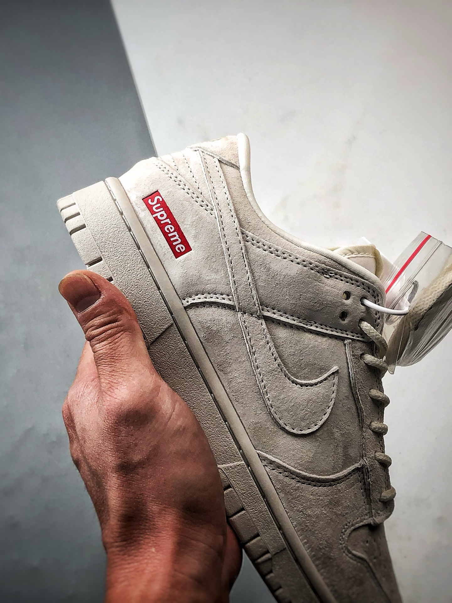 NK Dunk Low Retro ”DIY高端定制” Sup猪八米白色 低帮休闲运动板鞋 DD1988-005