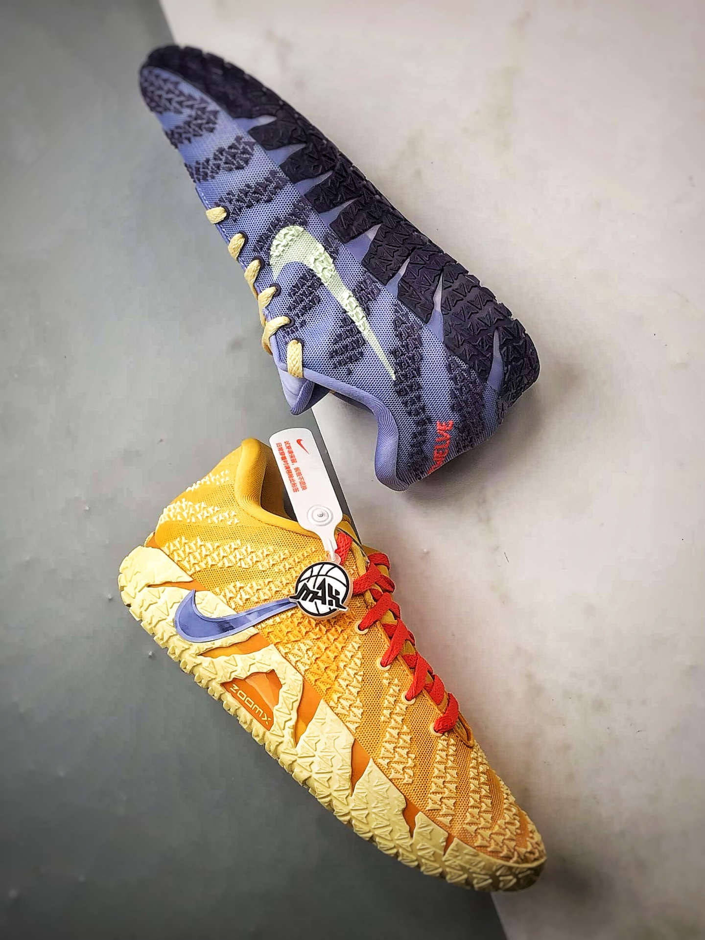 NK Ja 3 莫兰特3代 蓝黄鸳鸯 灭世纯原 颠覆革新 全码出货 HQ2794-700