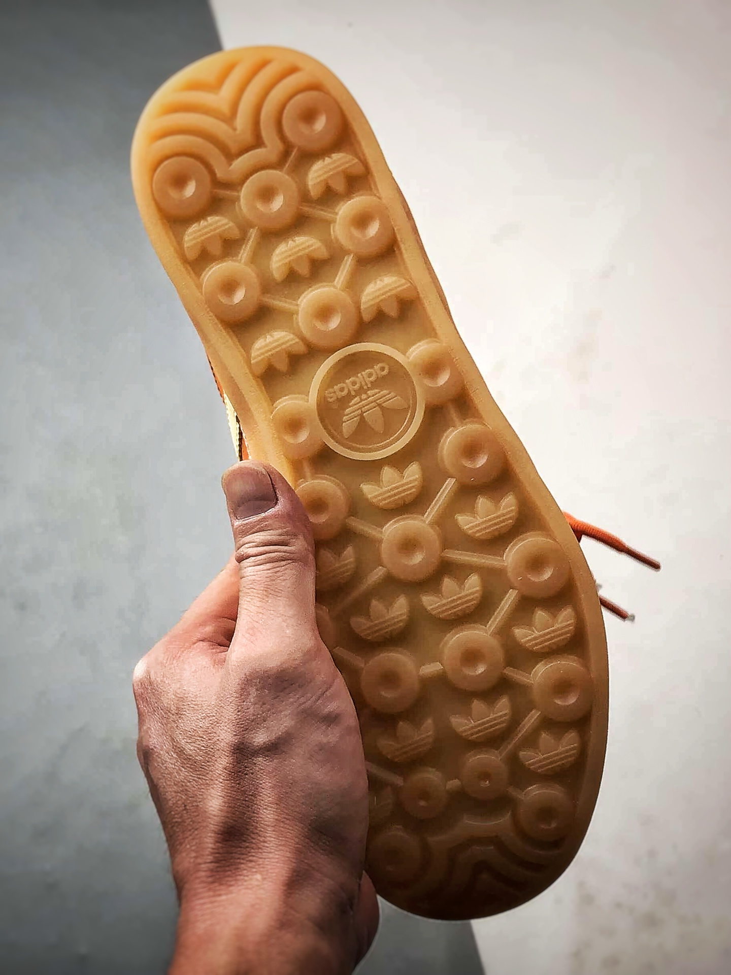 Bad Bunny x AD Originals Gazelle Indoor 橙色 联名款三叶草复古休闲运动板鞋 JS5050