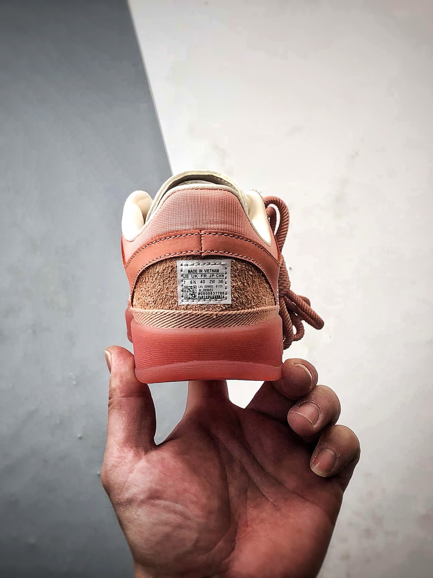 Bad Bunny x AD Originals Gazelle Indoor 红棕色 联名款三叶草复古休闲运动板鞋 JS5052