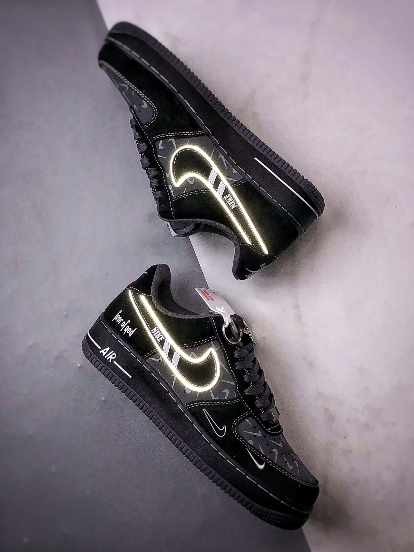 Fx Air Force 1 Low 涂鸦黑灰 DD8585-200