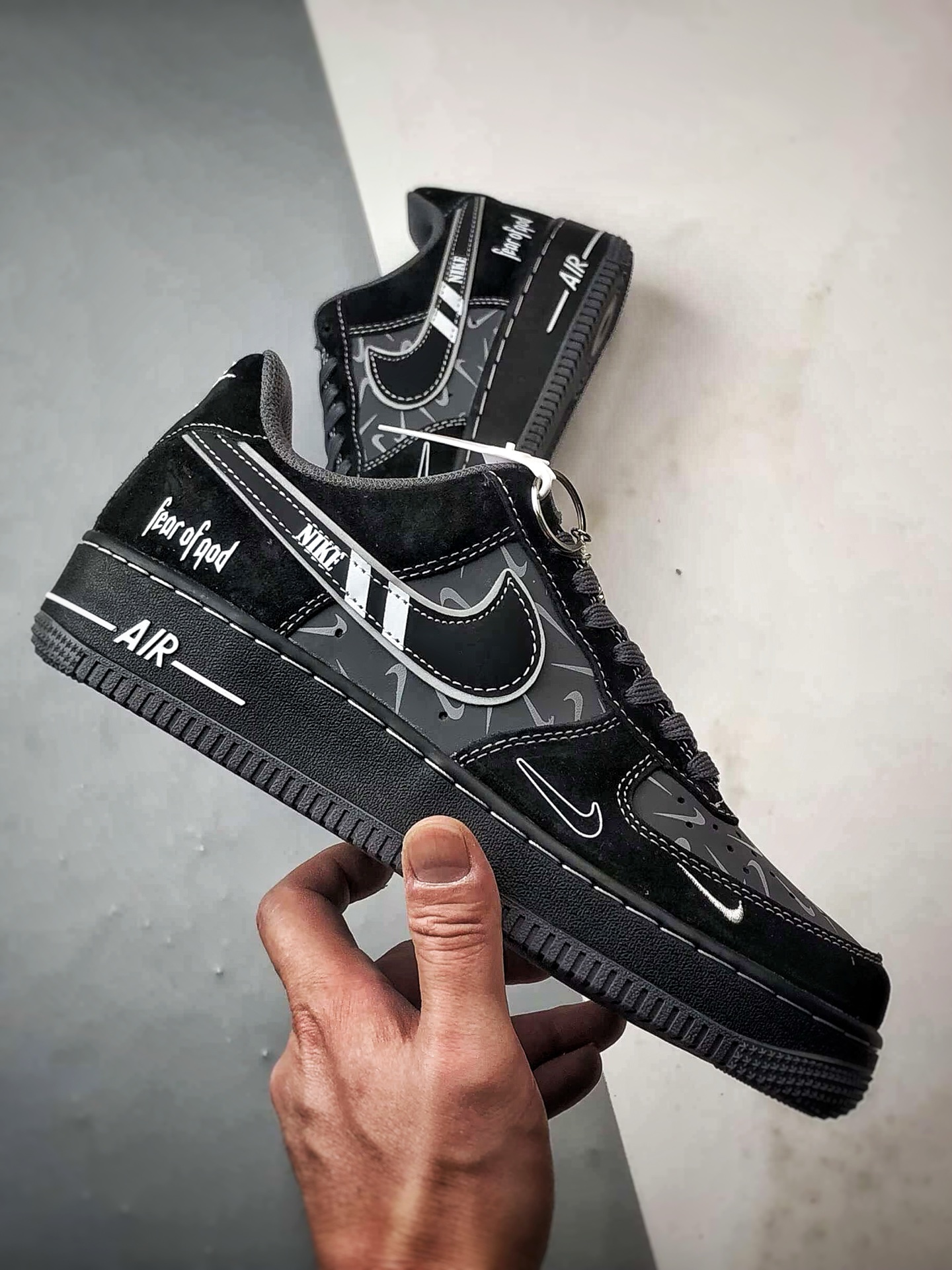 Fx Air Force 1 Low 涂鸦黑灰 DD8585-200