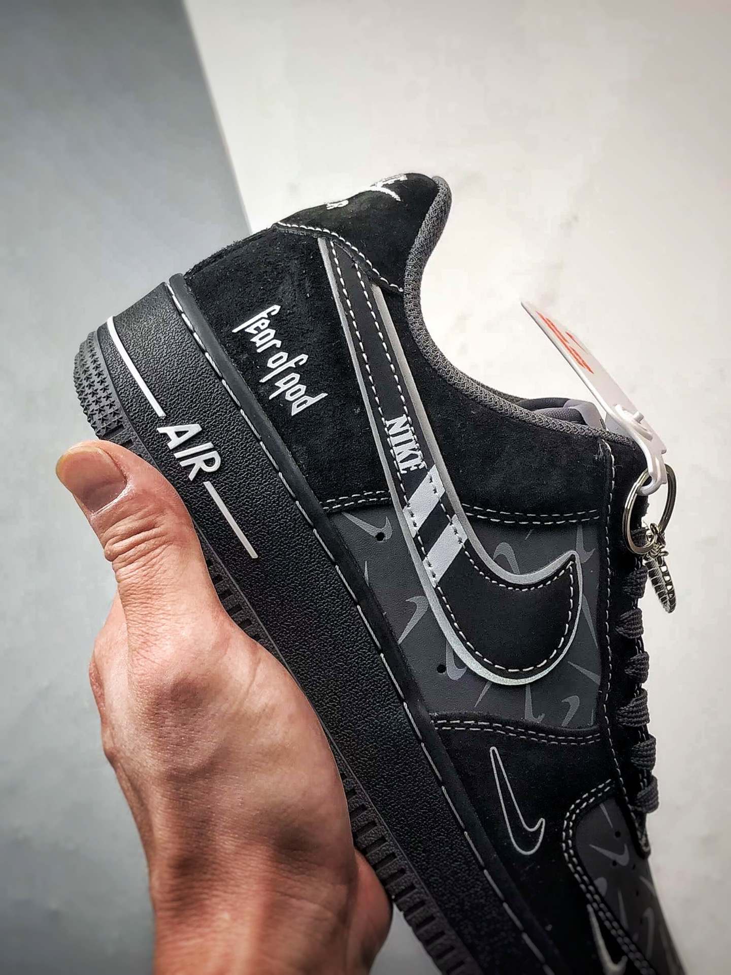 Fx Air Force 1 Low 涂鸦黑灰 DD8585-200