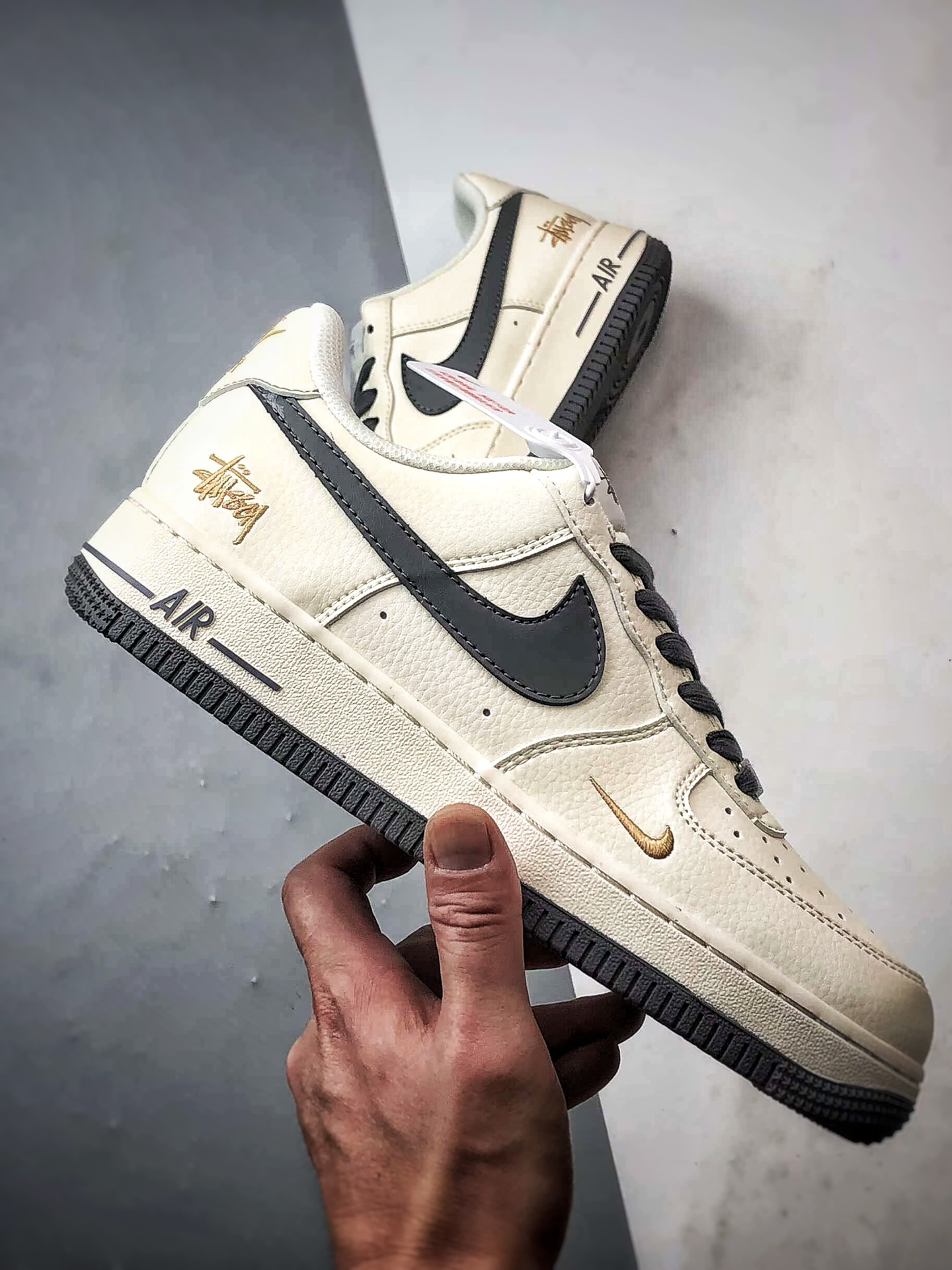 Stussy x Air Force 1 Low 米灰小金钩 XX3168-223