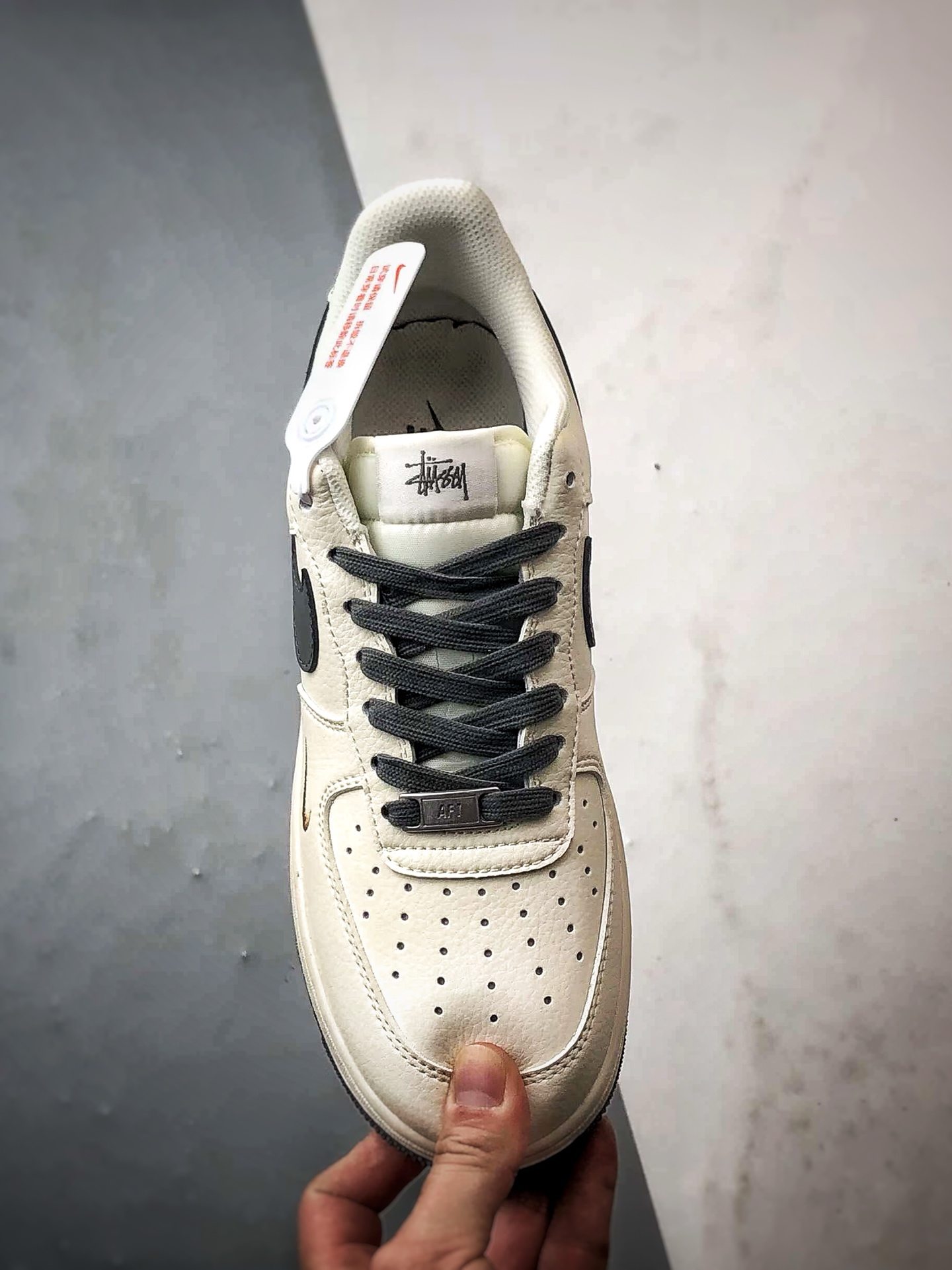 Stussy x Air Force 1 Low 米灰小金钩 XX3168-223