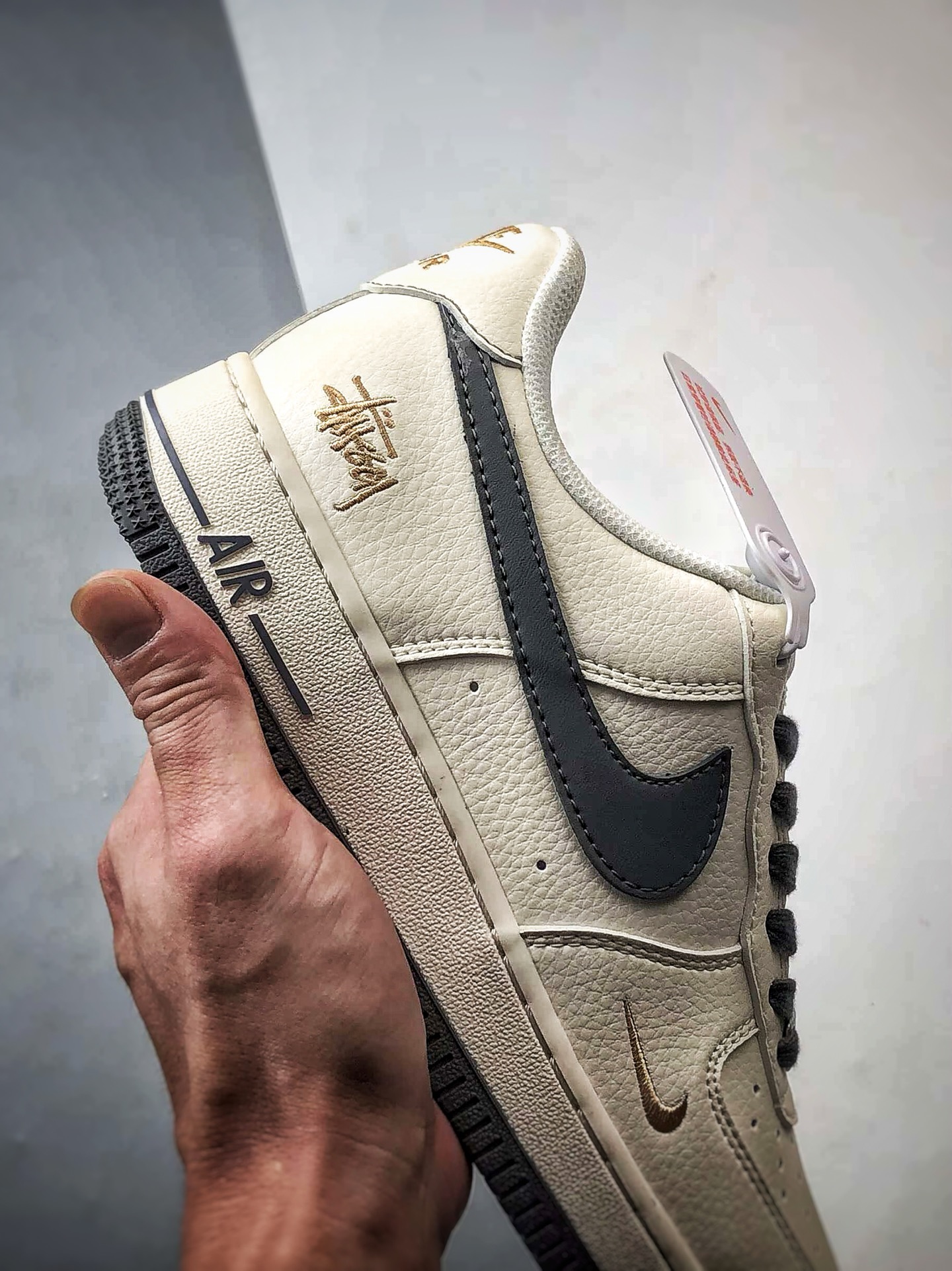 Stussy x Air Force 1 Low 米灰小金钩 XX3168-223