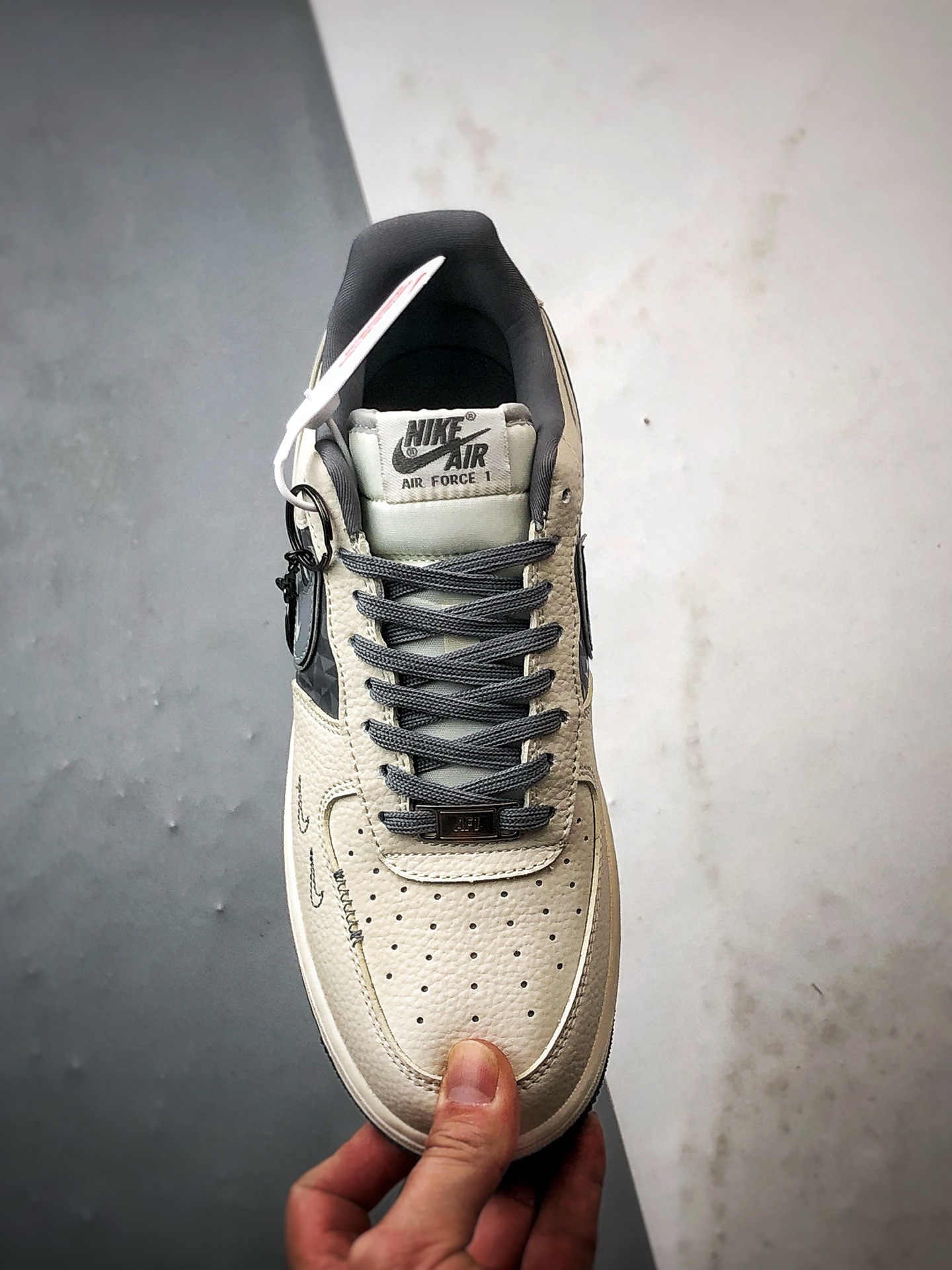TNF x Air Force 1 Low 米白灰 DF0188-114