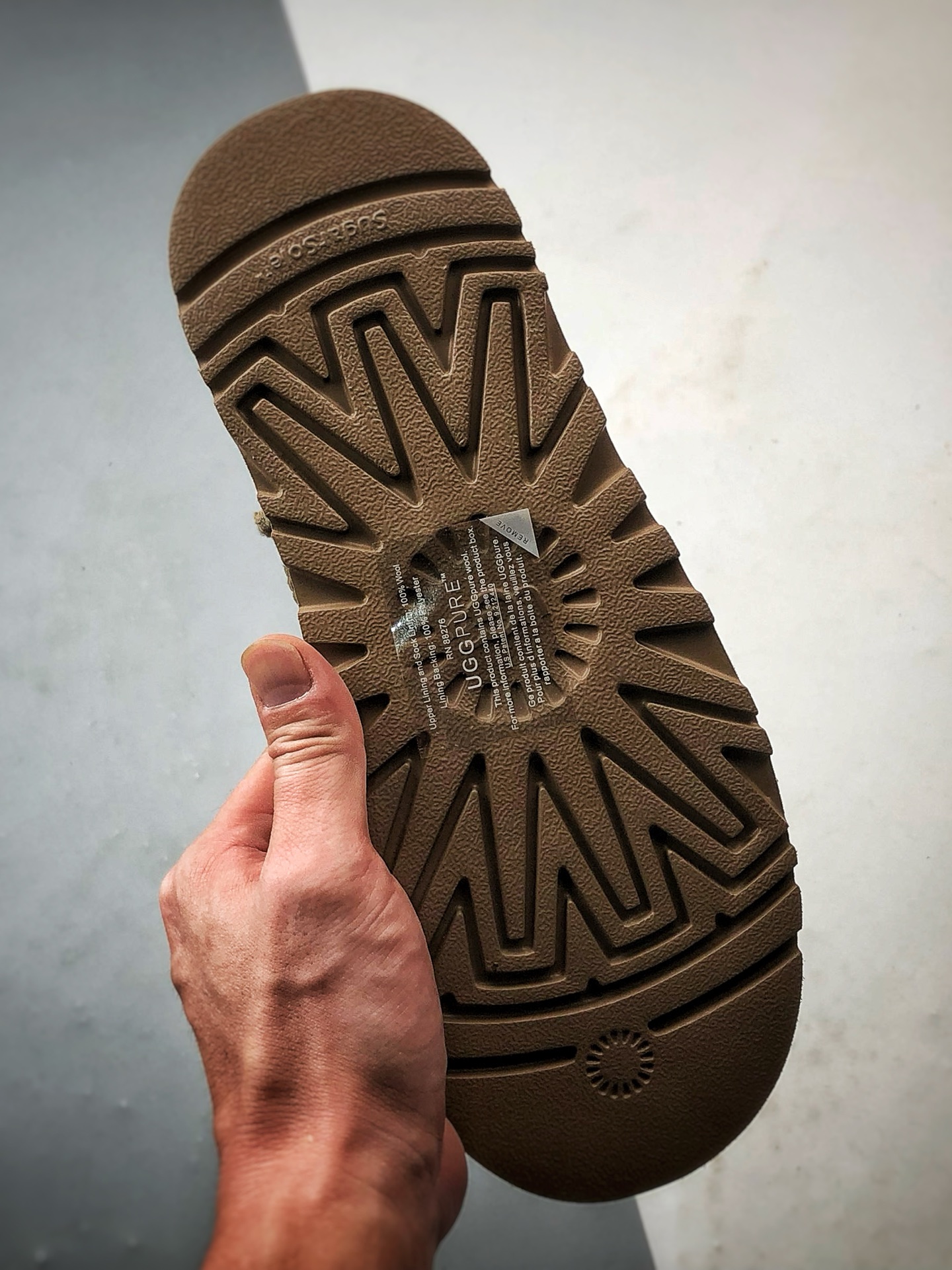 UGG Braided Wood 羚羊棕 新款厚底侧边编织扣雪地靴 1150817-ALP