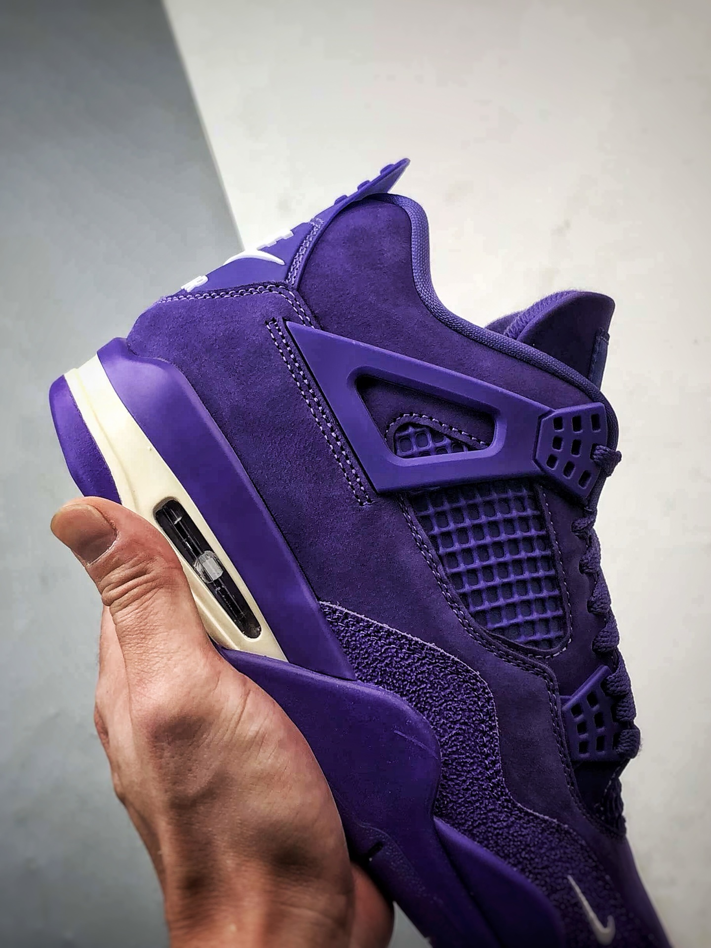 Nigel Sylvester x Air Jordan 4 ”Brick by Brick” 联名紫砖 HF4340-500