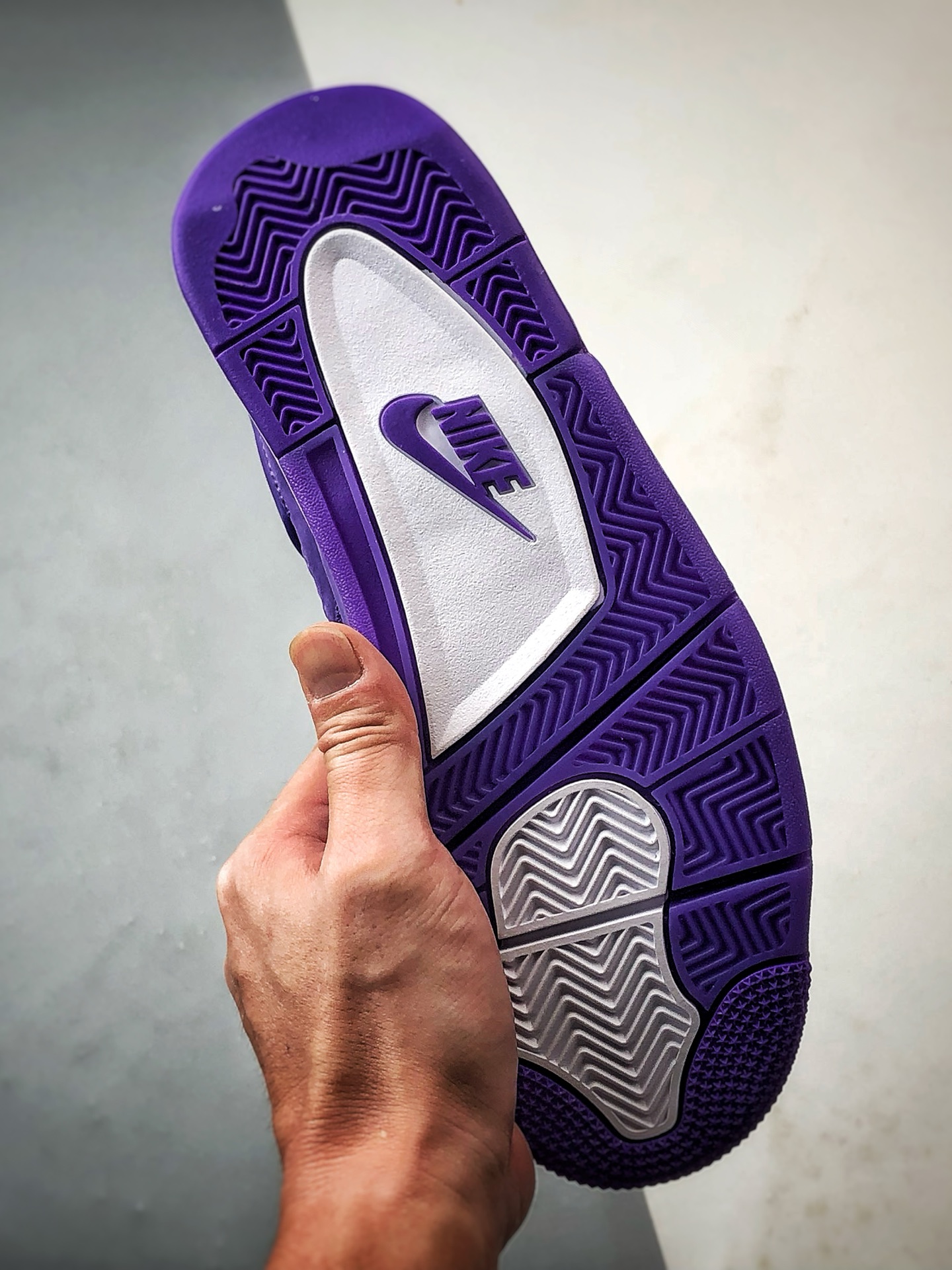 Nigel Sylvester x Air Jordan 4 ”Brick by Brick” 联名紫砖 HF4340-500