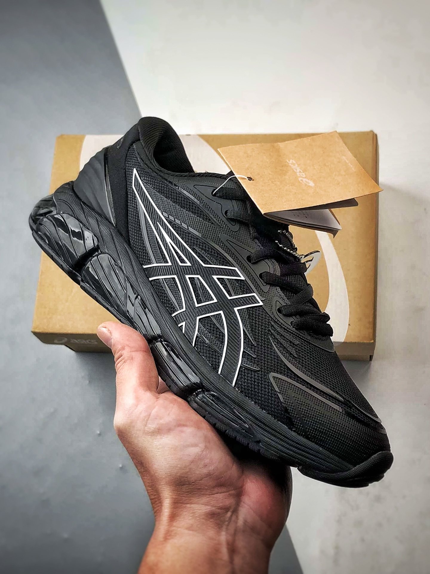 Asics Gel-Quantum 360 8 黑色 亚瑟士量子系列硅胶回弹休闲运动跑步鞋 1203A305-001 Asics Gel-Quantum 360 8 黑色 亚瑟士量子系列硅胶回弹休闲运动跑步鞋 1203A305-001