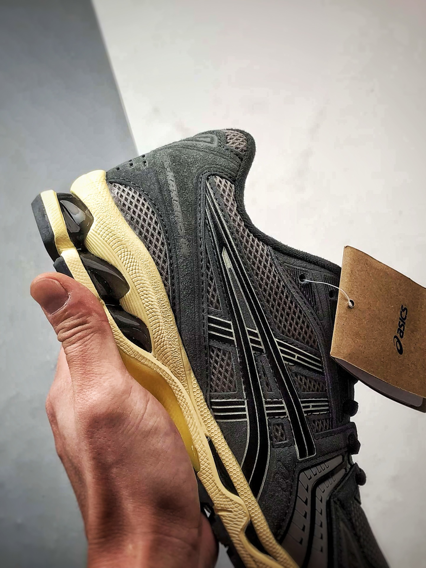 180 Asics Gel-Kayano 14 灰色 亚瑟士14代 纳米纤维气垫百搭休闲运动慢跑鞋 1203A540-020