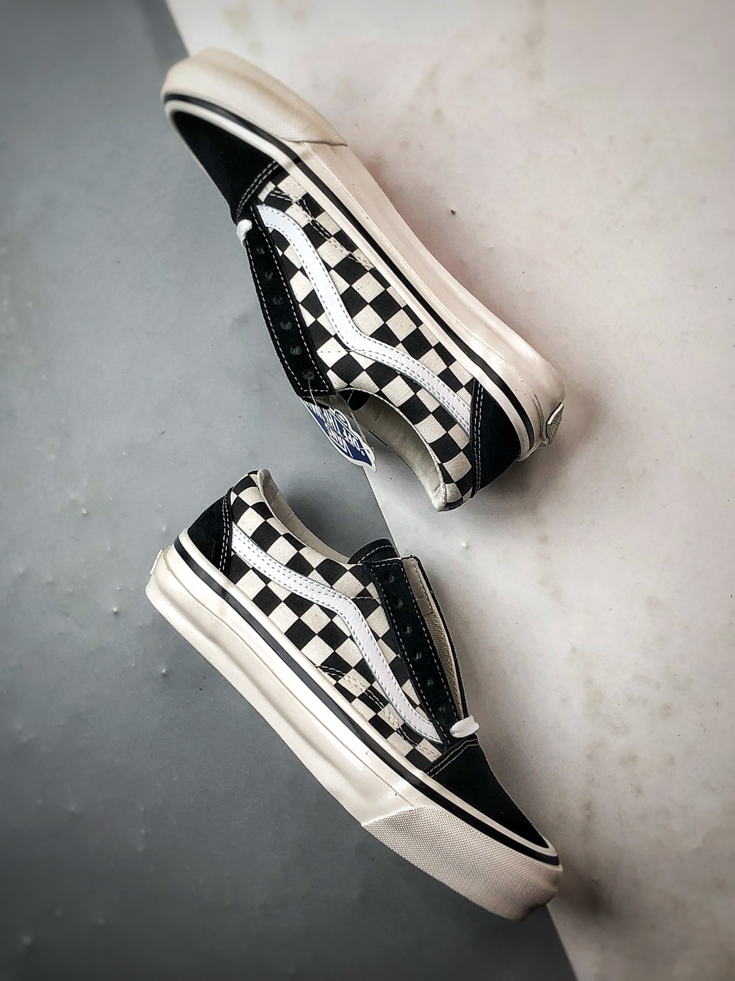150 Vans Old Skool 36 DX 黑白棋盘格