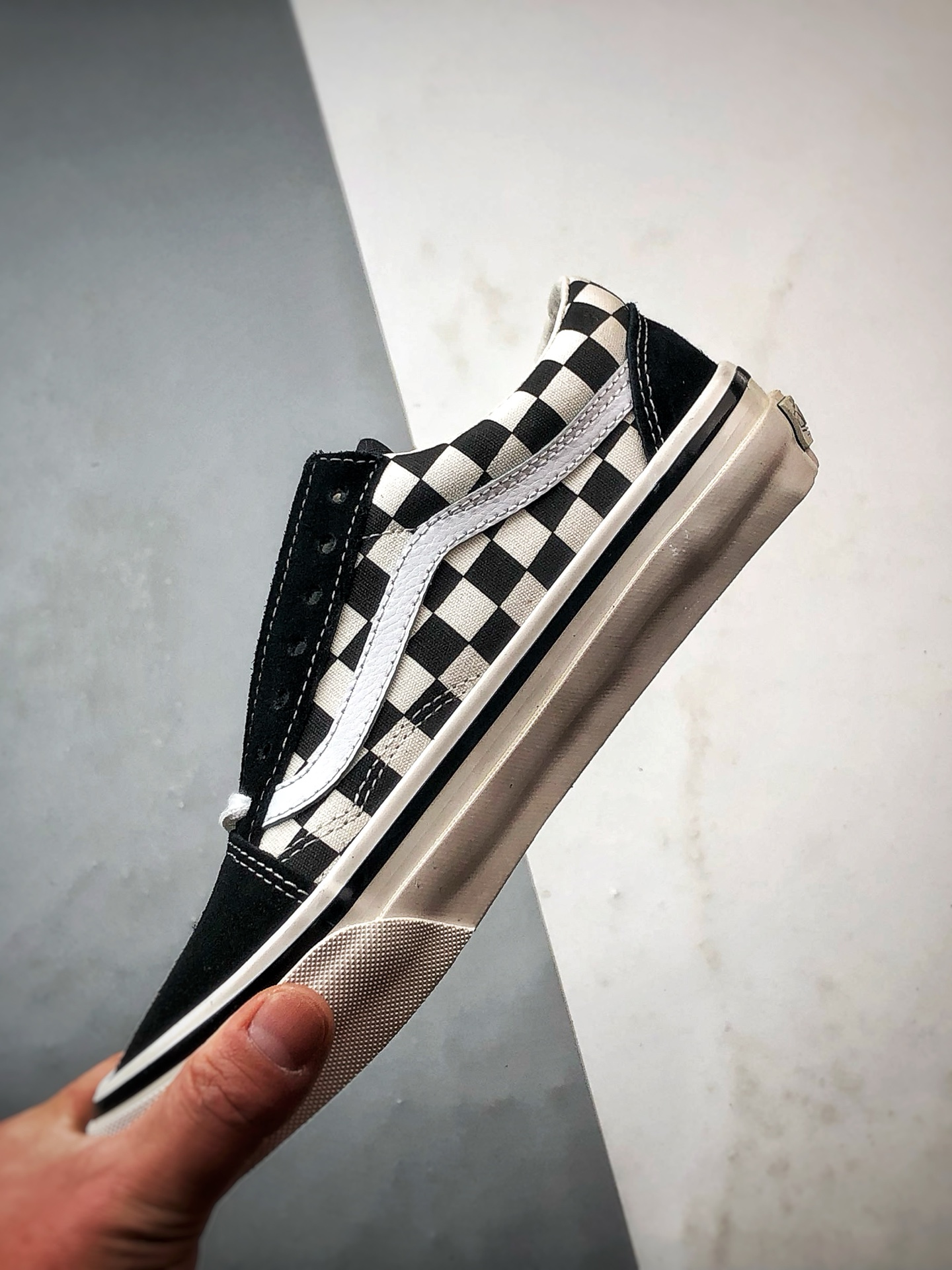 150 Vans Old Skool 36 DX 黑白棋盘格