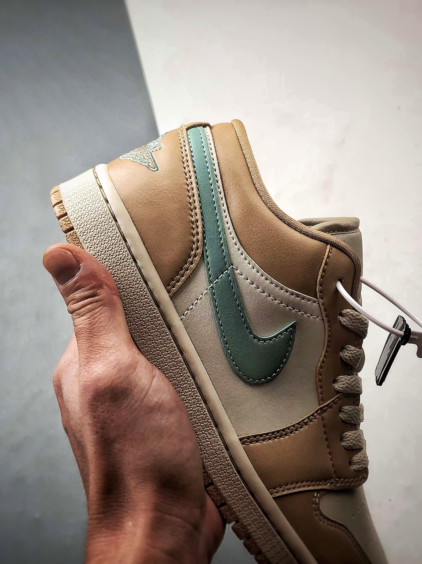 200 Air Jordan 1 Low 浅棕绿 DC0774-130