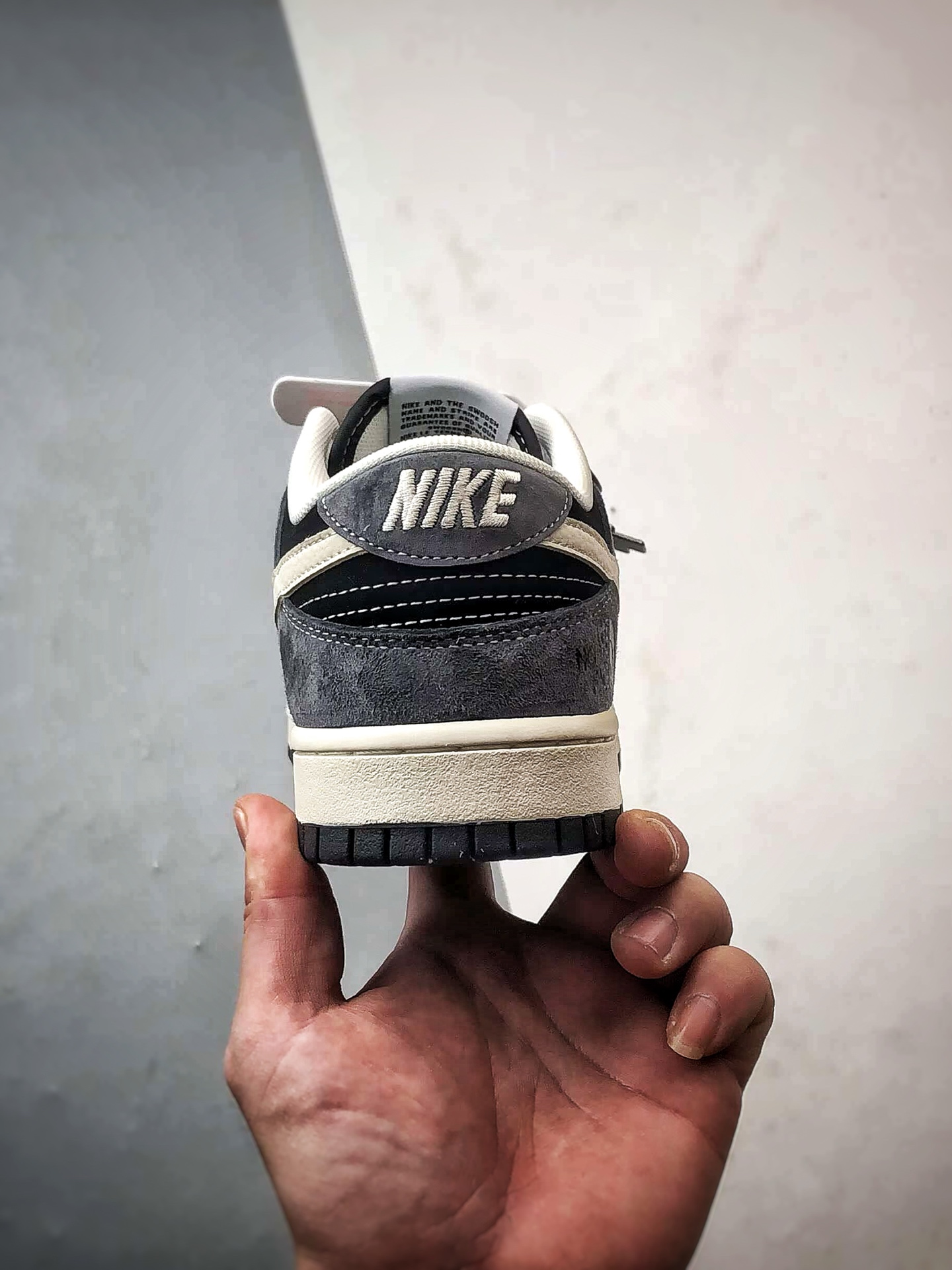 290 NK Dunk Low Retro ”DIY高端定制” 北面黑灰白 低帮休闲运动板鞋 DN3168-006