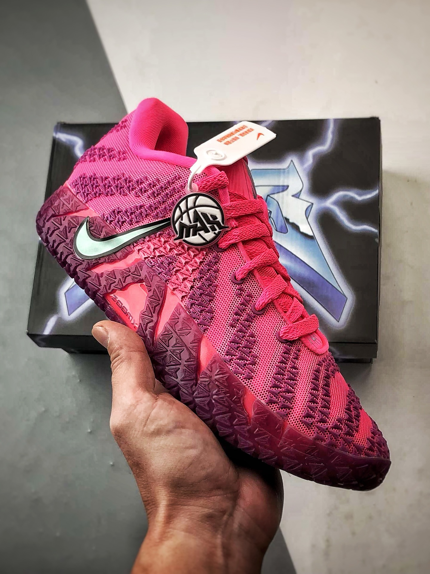 NK Ja 3 莫兰特3代 JA3 粉紫色 灭世纯原 颠覆革新 HF2794-600