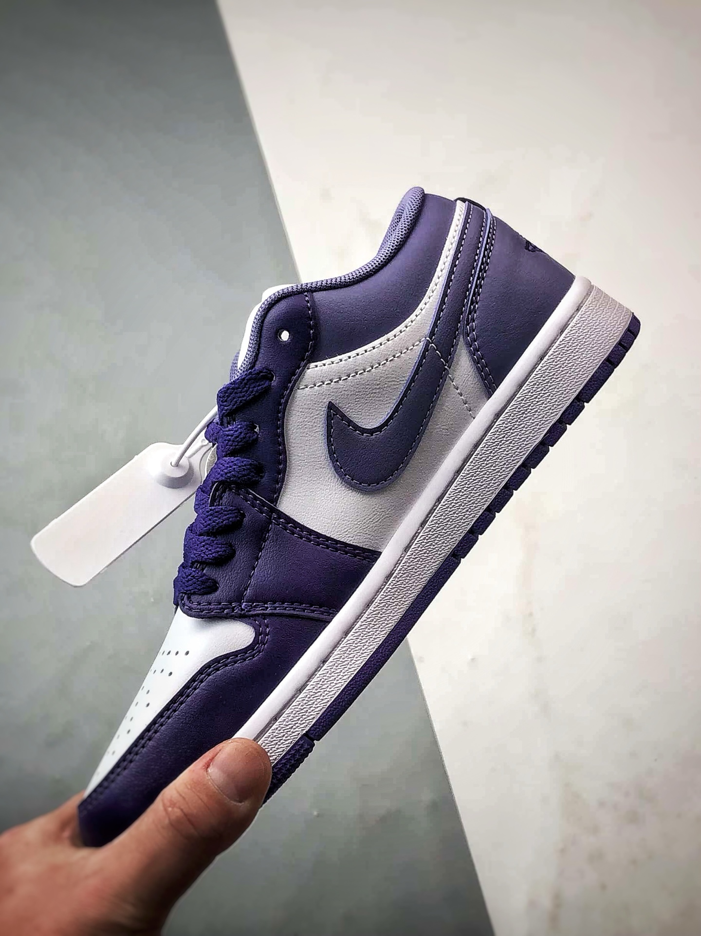 Air Jordan 1 Low 白紫 553558-551