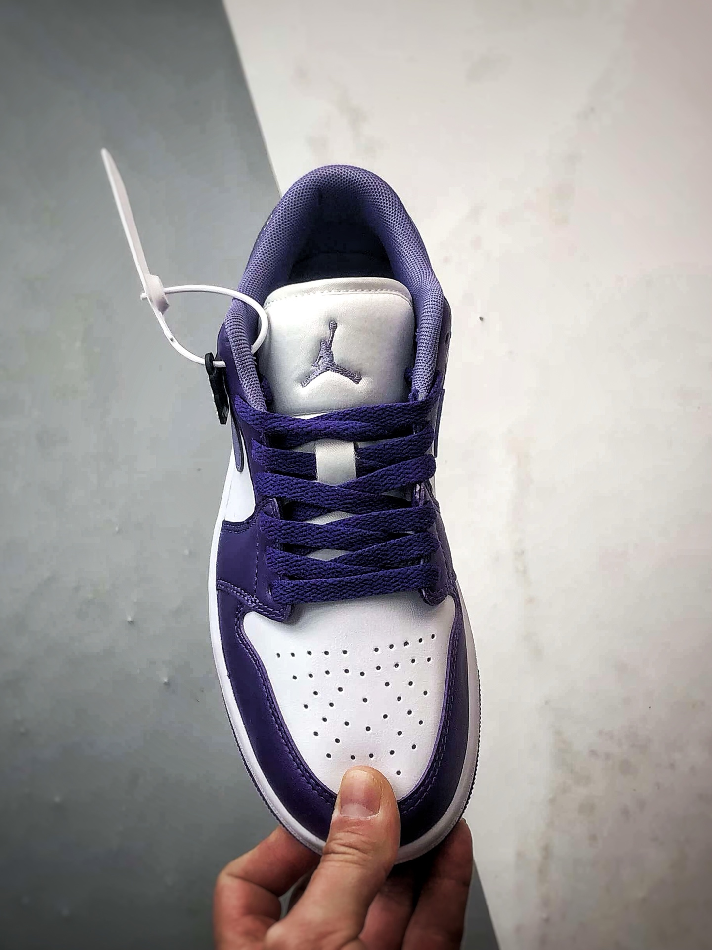 Air Jordan 1 Low 白紫 553558-551