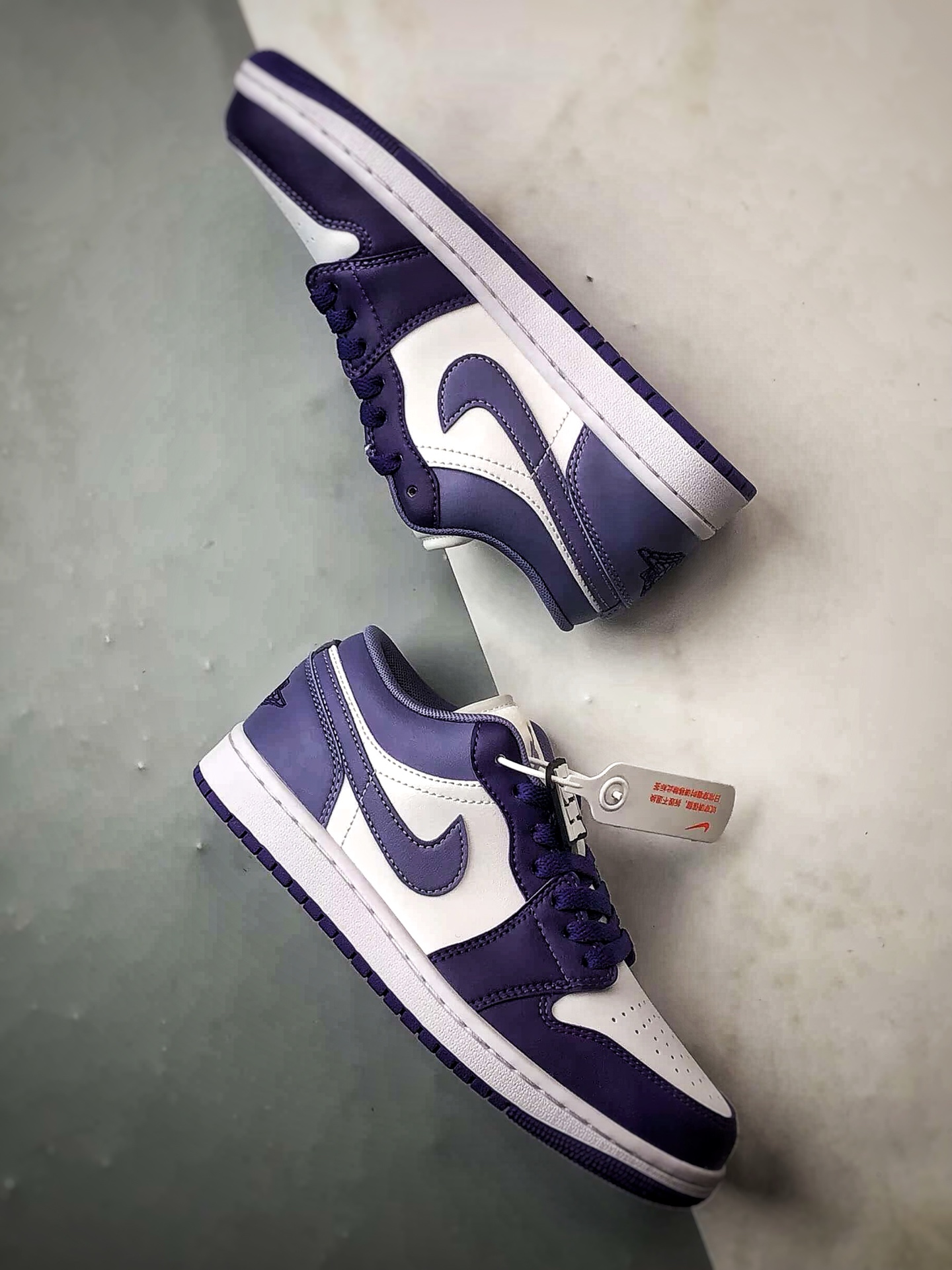 Air Jordan 1 Low 白紫 553558-551
