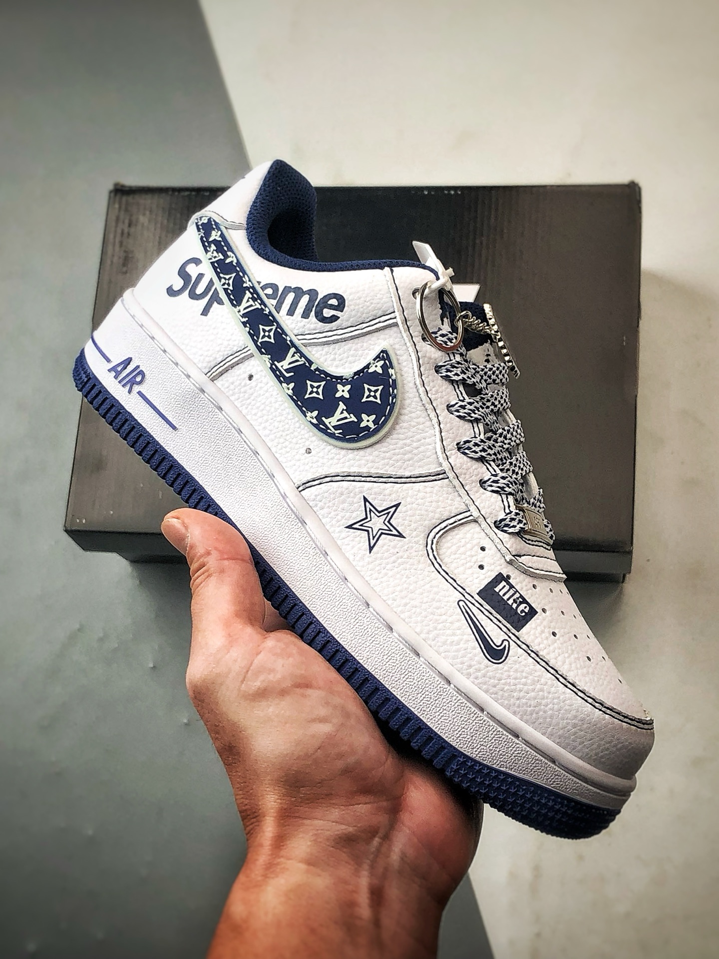 Sup x Air Force 1 Low 涂鸦白蓝 XZ6188-151