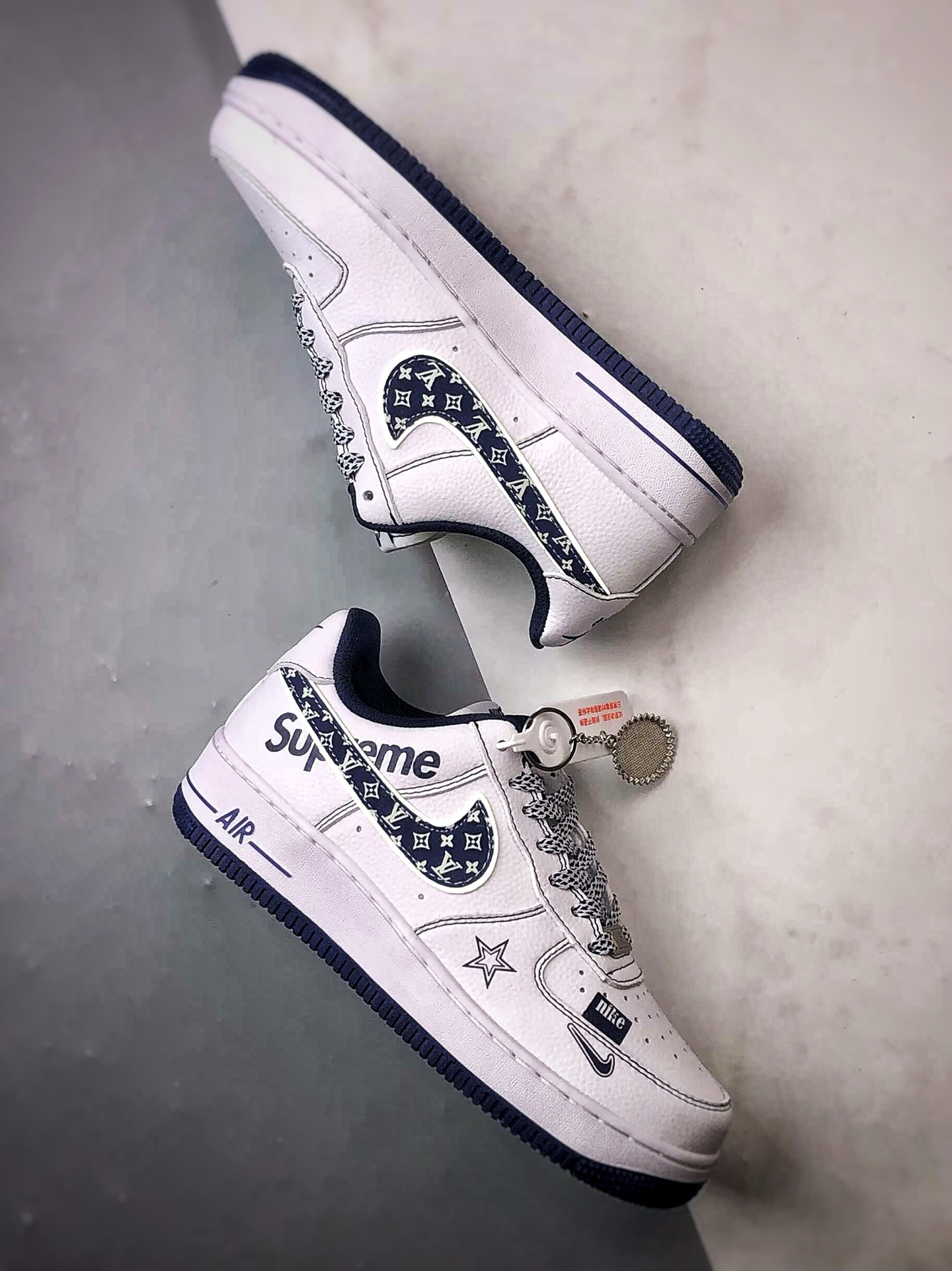 Sup x Air Force 1 Low 涂鸦白蓝 XZ6188-151