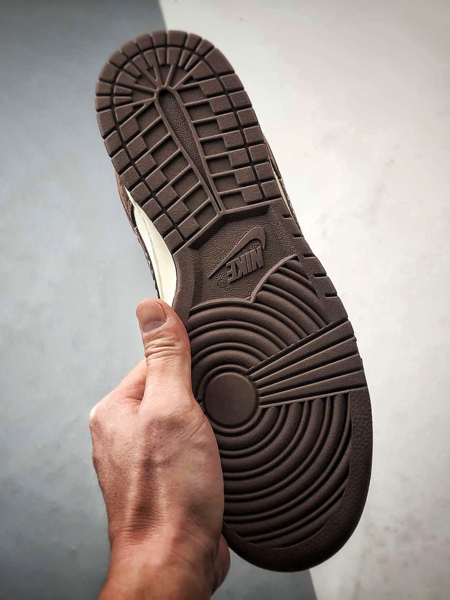 NK Dunk Low Retro ”DIY高端定制” 猪八米白棕印花钩 低帮休闲运动板鞋 XD1588-240