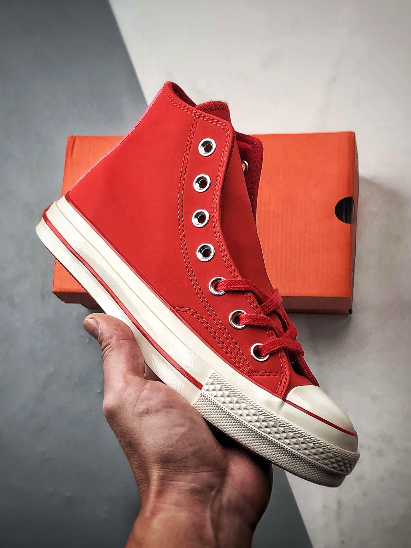 Converse Chuck 1970s 红色 匡威 25秋冬圣诞款高帮休闲鞋 A18992C