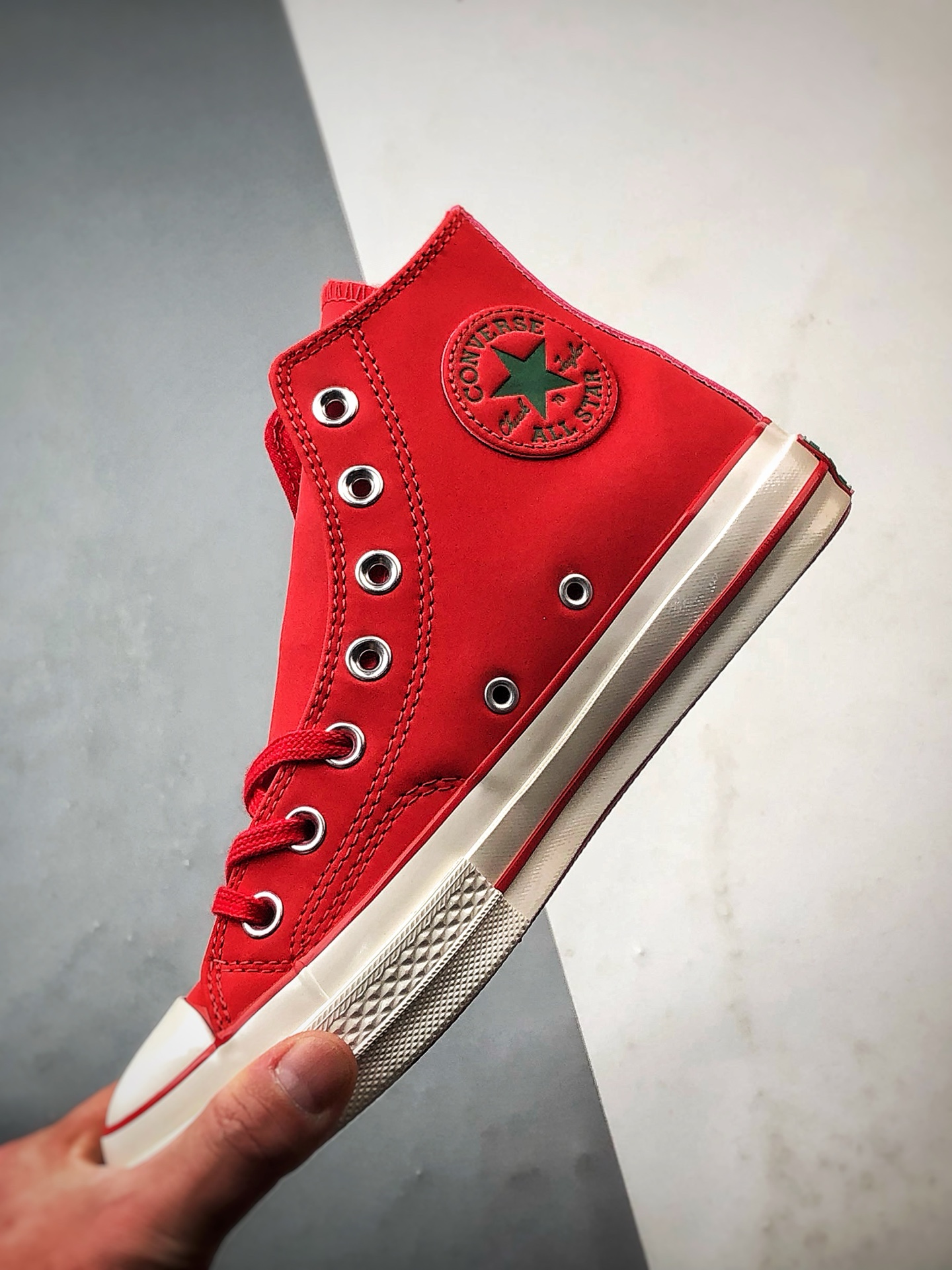 Converse Chuck 1970s 红色 匡威 25秋冬圣诞款高帮休闲鞋 A18992C