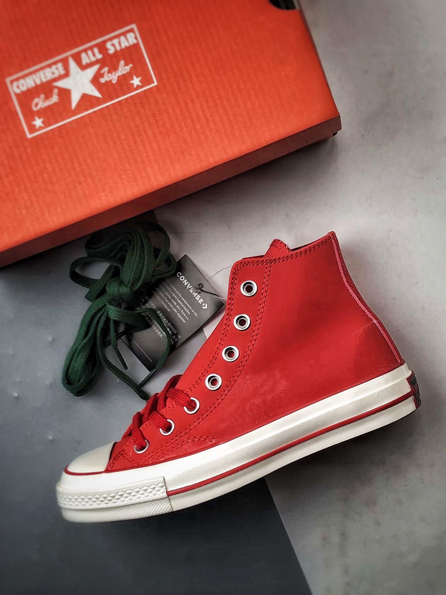 Converse Chuck 1970s 红色 匡威 25秋冬圣诞款高帮休闲鞋 A18992C