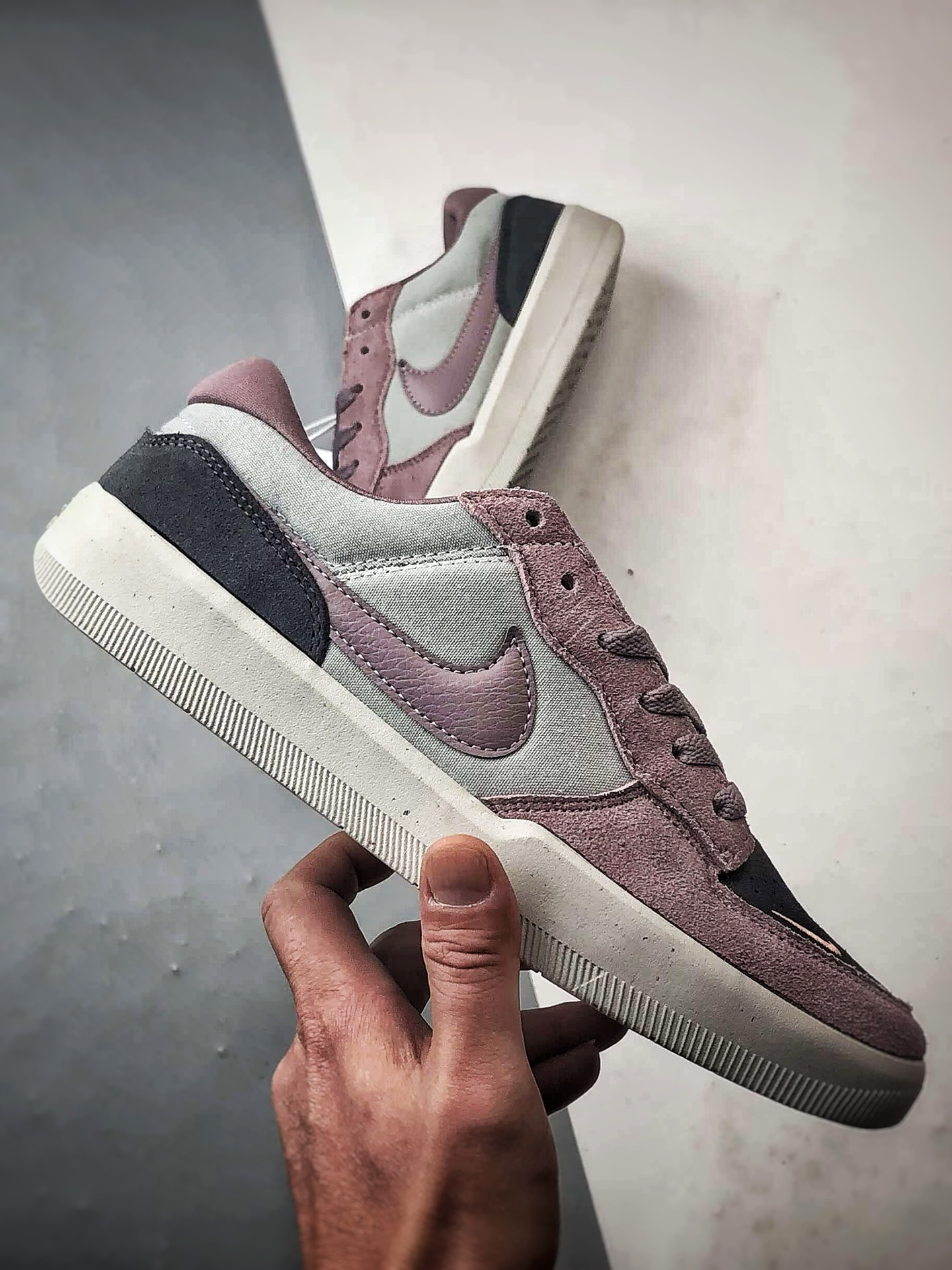 160 NK SB Force 58 灰紫 原盒 DV5477-010