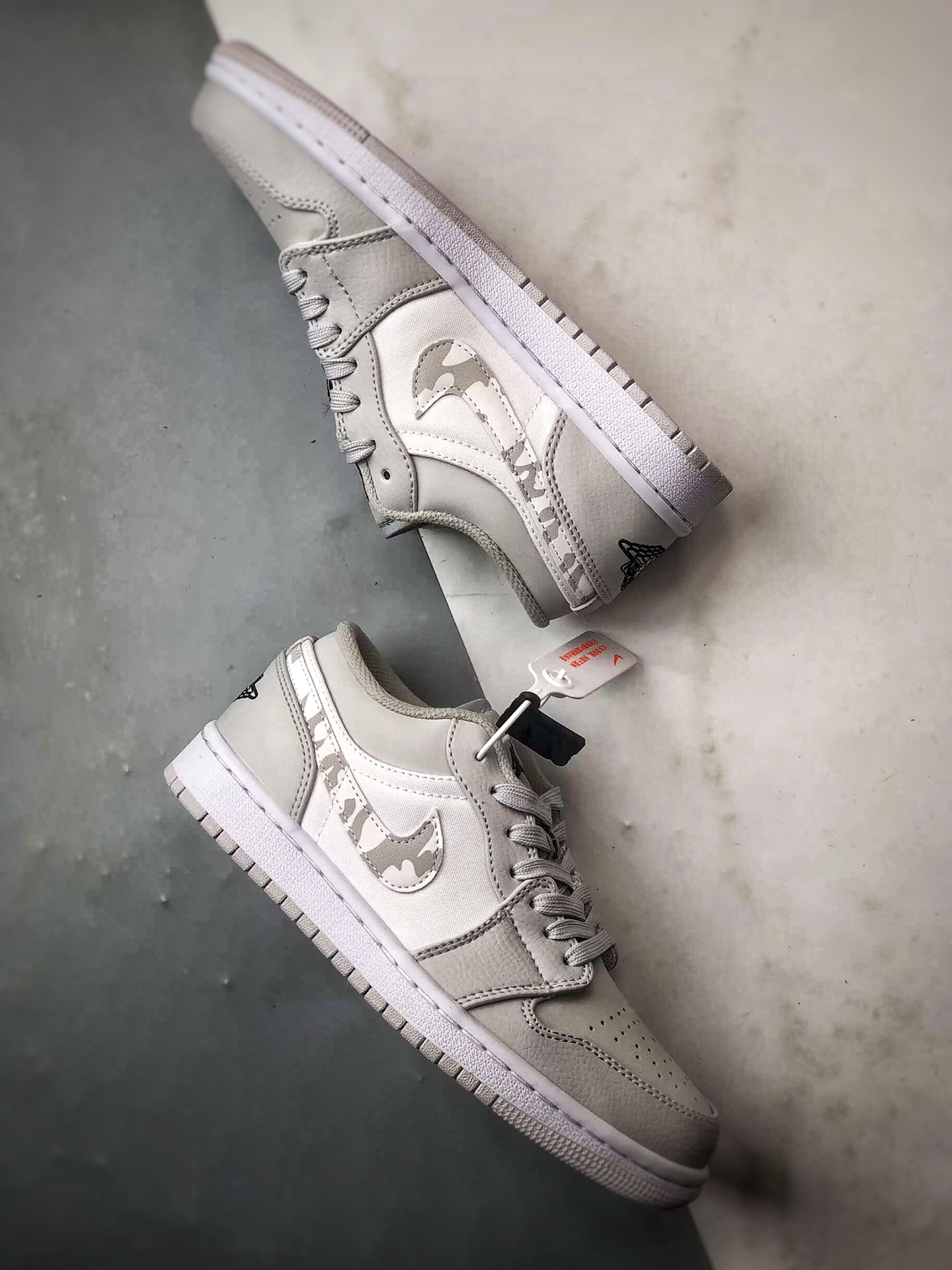 Air Jordan 1 Low 灰白迷彩 DC9036-100