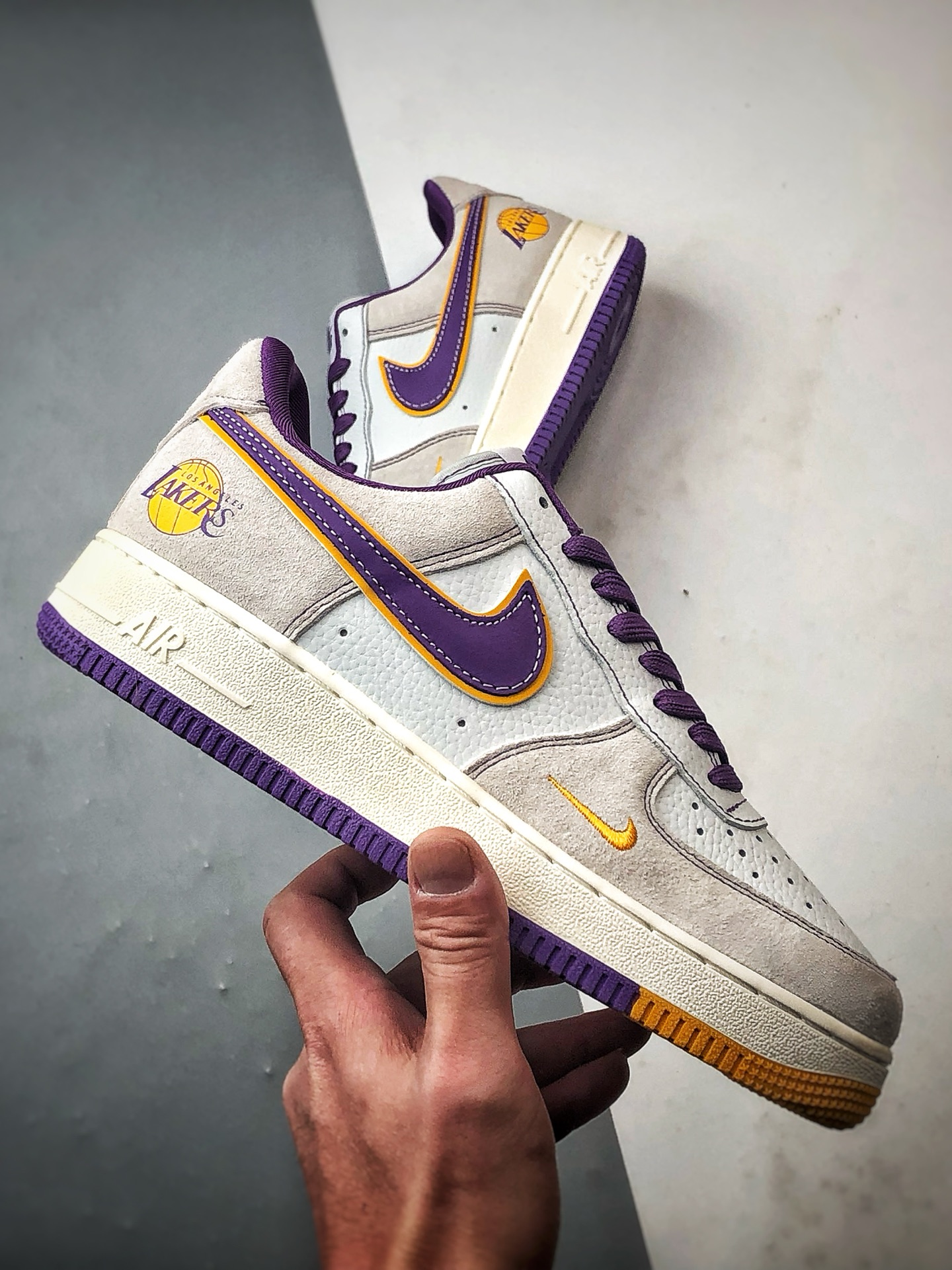 Air Force 1 Low 湖人灰紫黄 SS1979-004